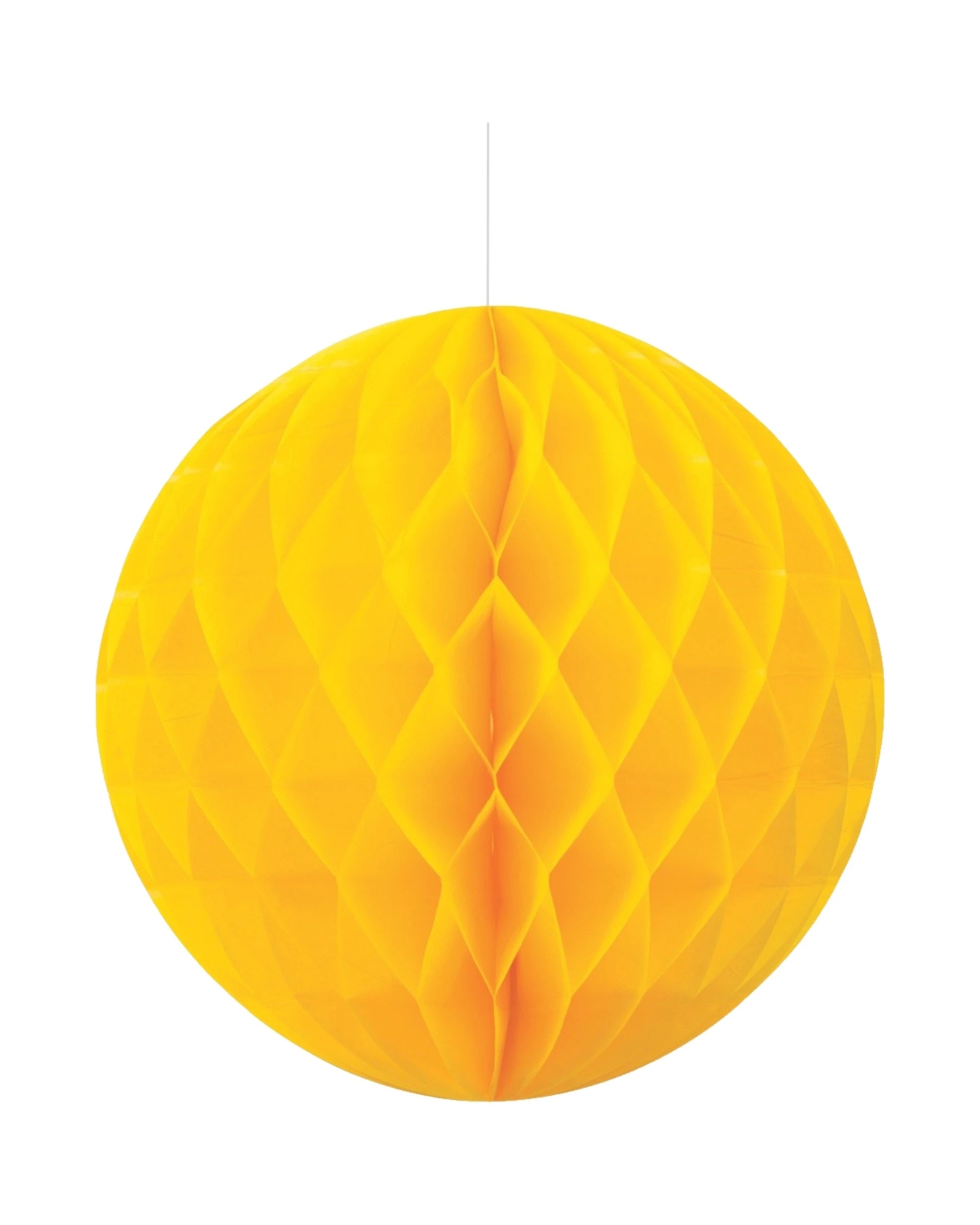 1 Five Star Honeycomb Ball 25cm - Yellow, 1 of 1