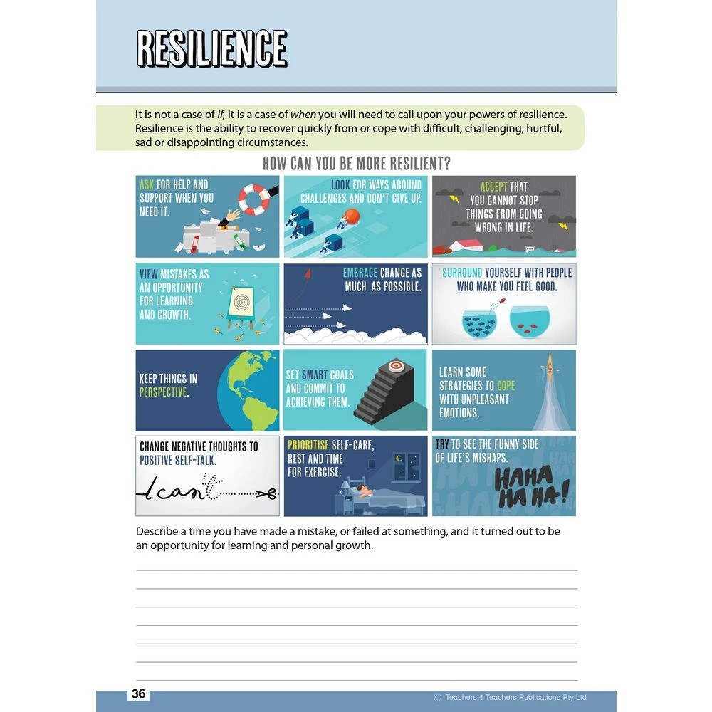 4 My Wellbeing Journal Year 11 & 12, 4 of 4