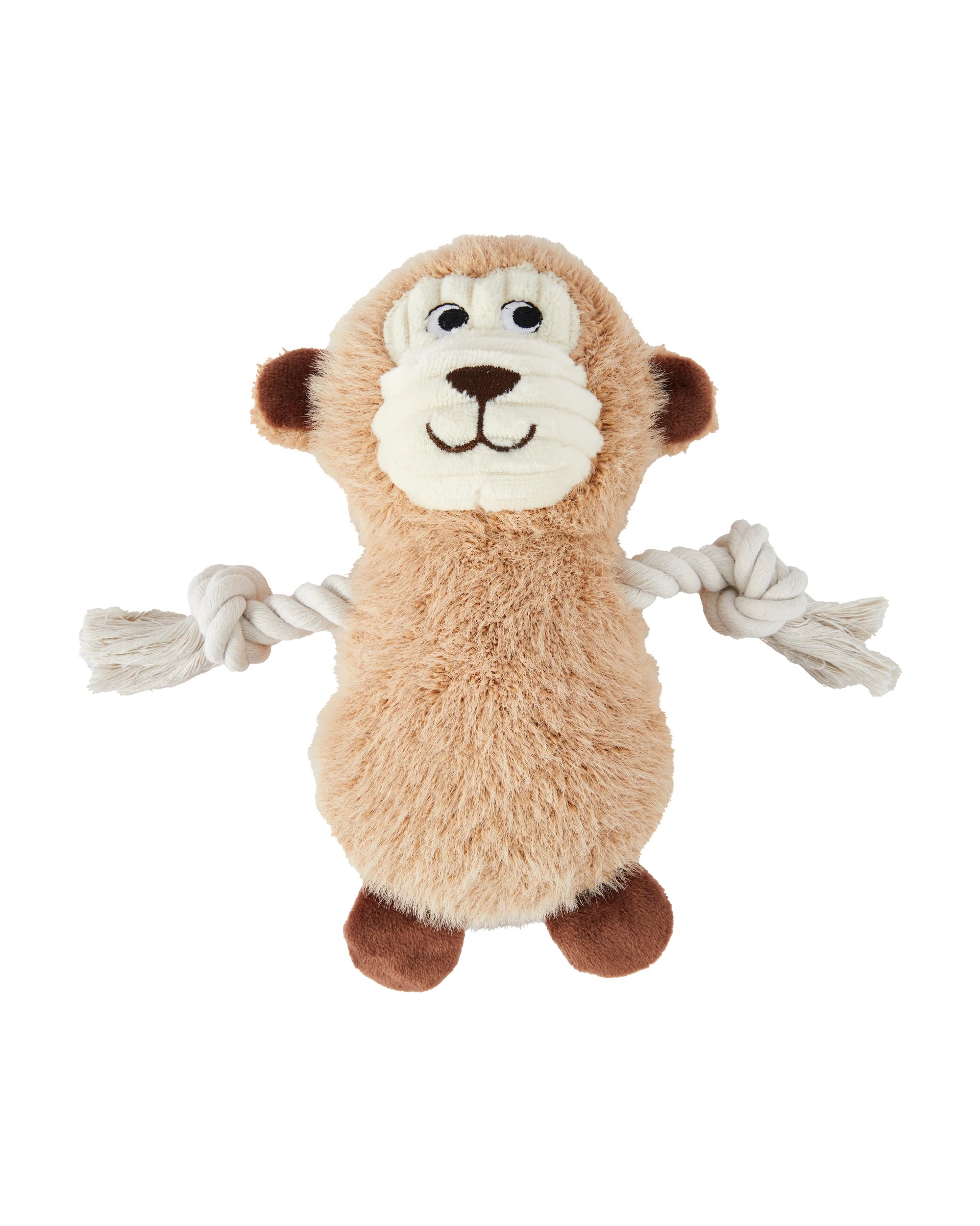 2 Pet Toy Super Soft Plush - Monkey, 2 of 4