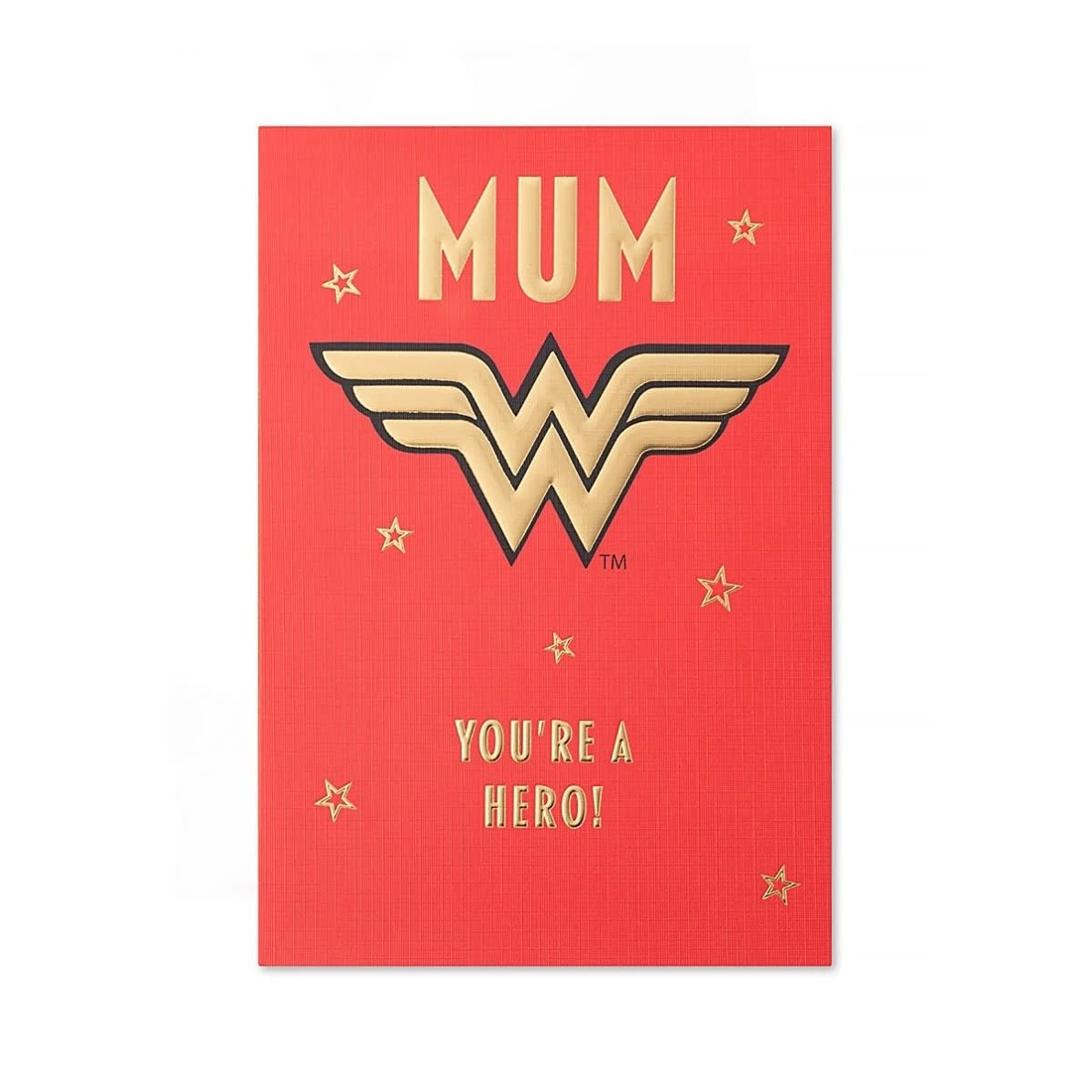 3 Hallmark Wonder Woman Mother's Day Card - Mum, You're a hero!, 3 of 3
