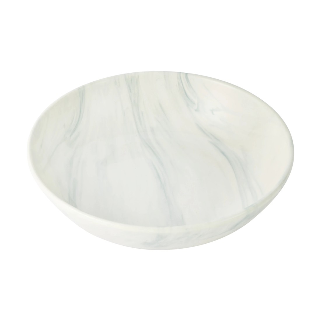 1 Grey Marble Look Large Bowl, 1 of 6