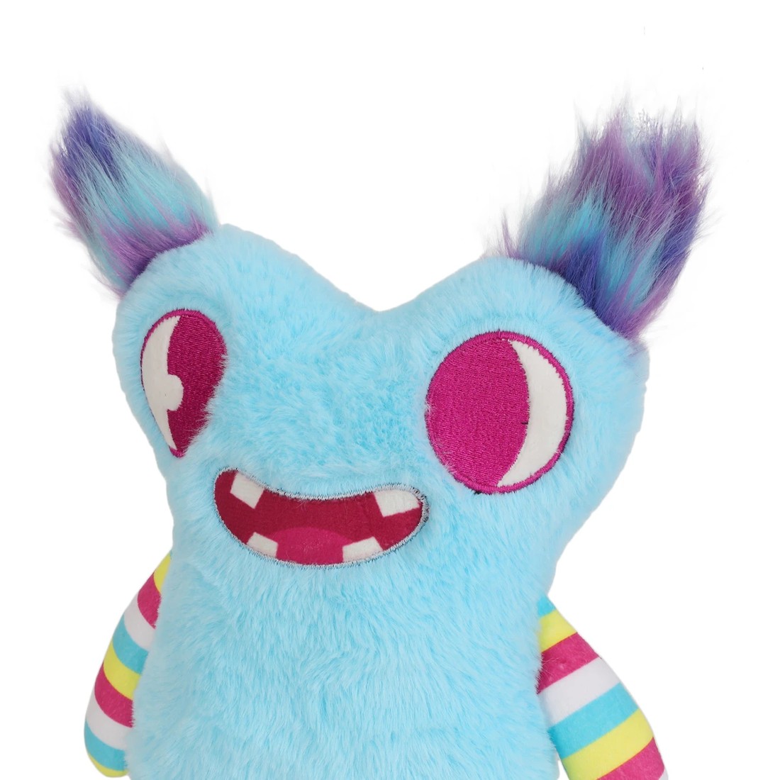8 Pet Toy Plush Banded Monster - Assorted, 8 of 10
