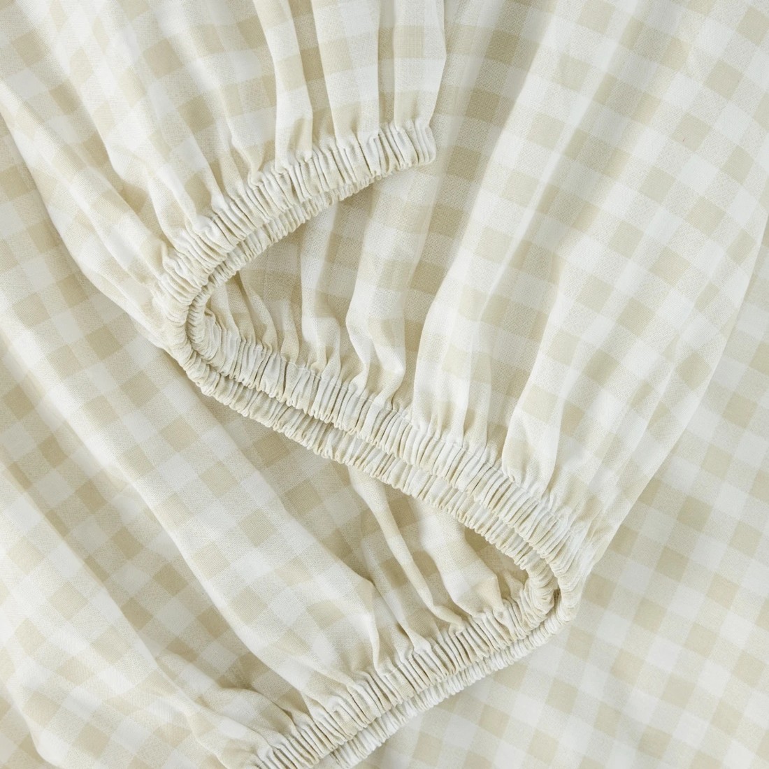 4 2 Pack Organic Cotton Fitted Cot Sheets - Australiana and Gingham, 4 of 5