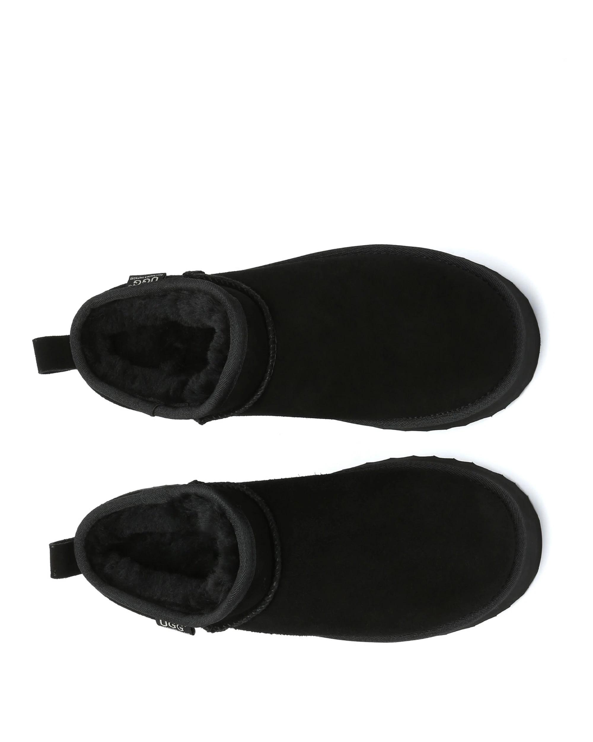 5 Australian Shepherd UGG Womens Nano Classic Platform Boots BLACK, 5 of 5