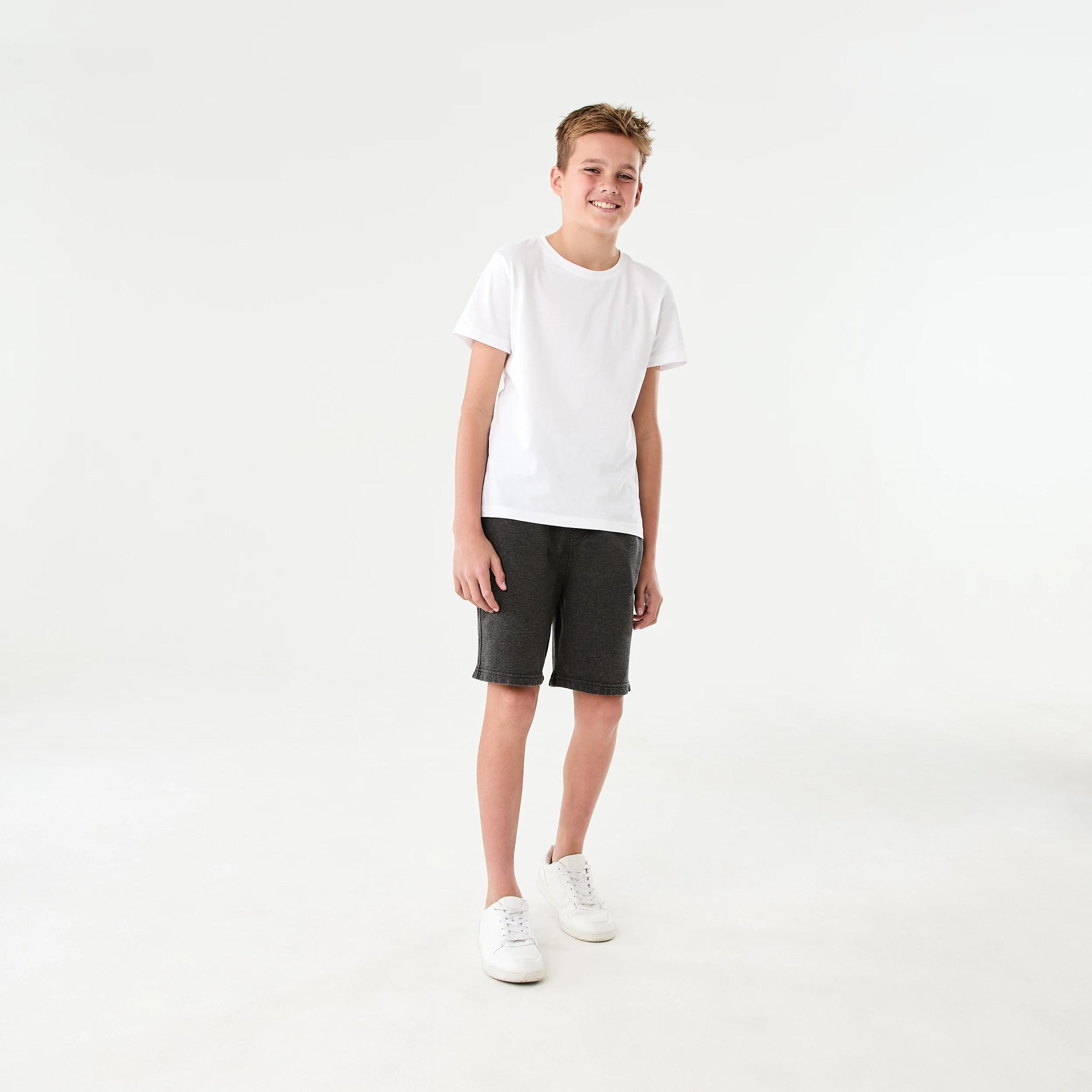 5 Washed Knit Shorts BLACK, 5 of 6