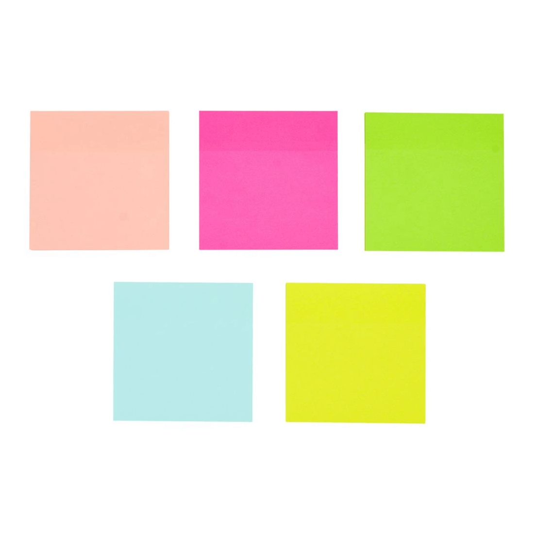 3 J.Burrows Ultra Stick-it Notes 76x76mm Neon 10 Pack, 3 of 4