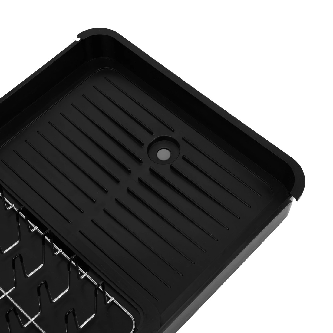 8 Black Extendable Dish Rack, 8 of 9