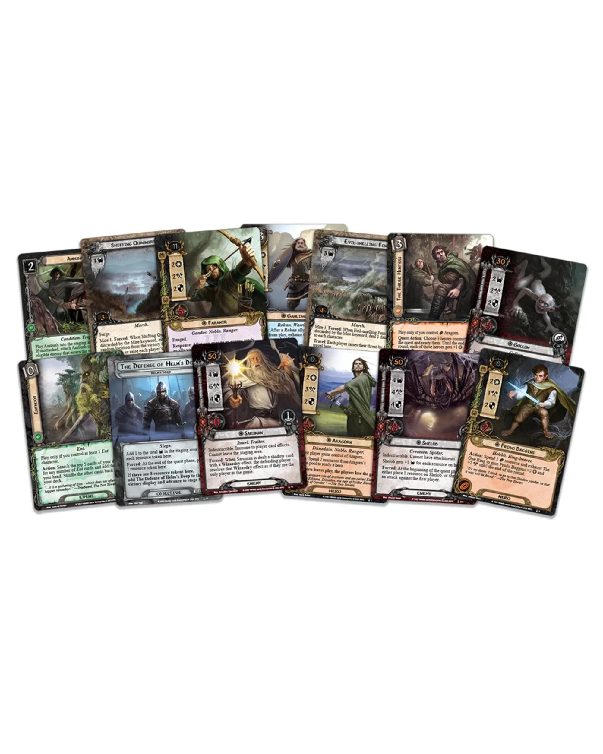 2 The Lord of the Rings: The Card Game The Two Towers Saga Expansion, 2 of 2