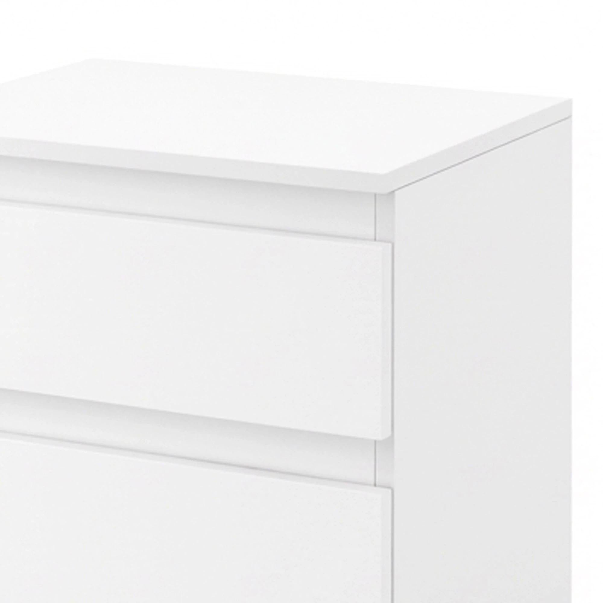 5 Levede Bedside Table Side Table 3 Drawers Storage Nightstand Bedroom Cabinet - White, 5 of 9