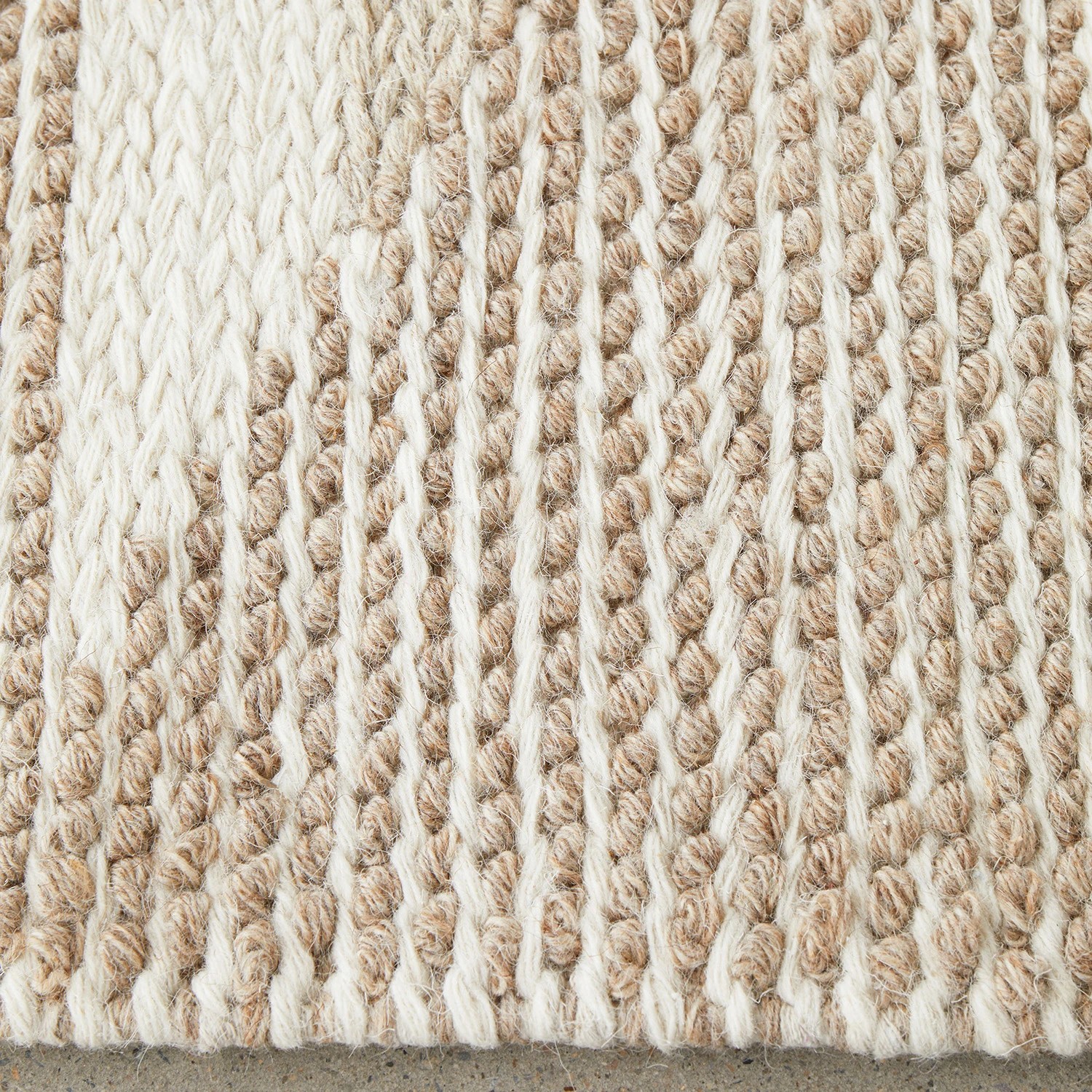 5 Common Ground Rugs Camden Taylor 320x230cm - Extra Large Hand Woven Floor Rug - Beige, 5 of 6