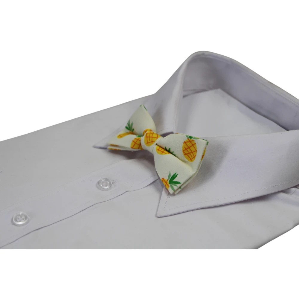 1 Zasel Boys Pineapple Fruit Patterned Bow Tie - Multi, 1 of 3
