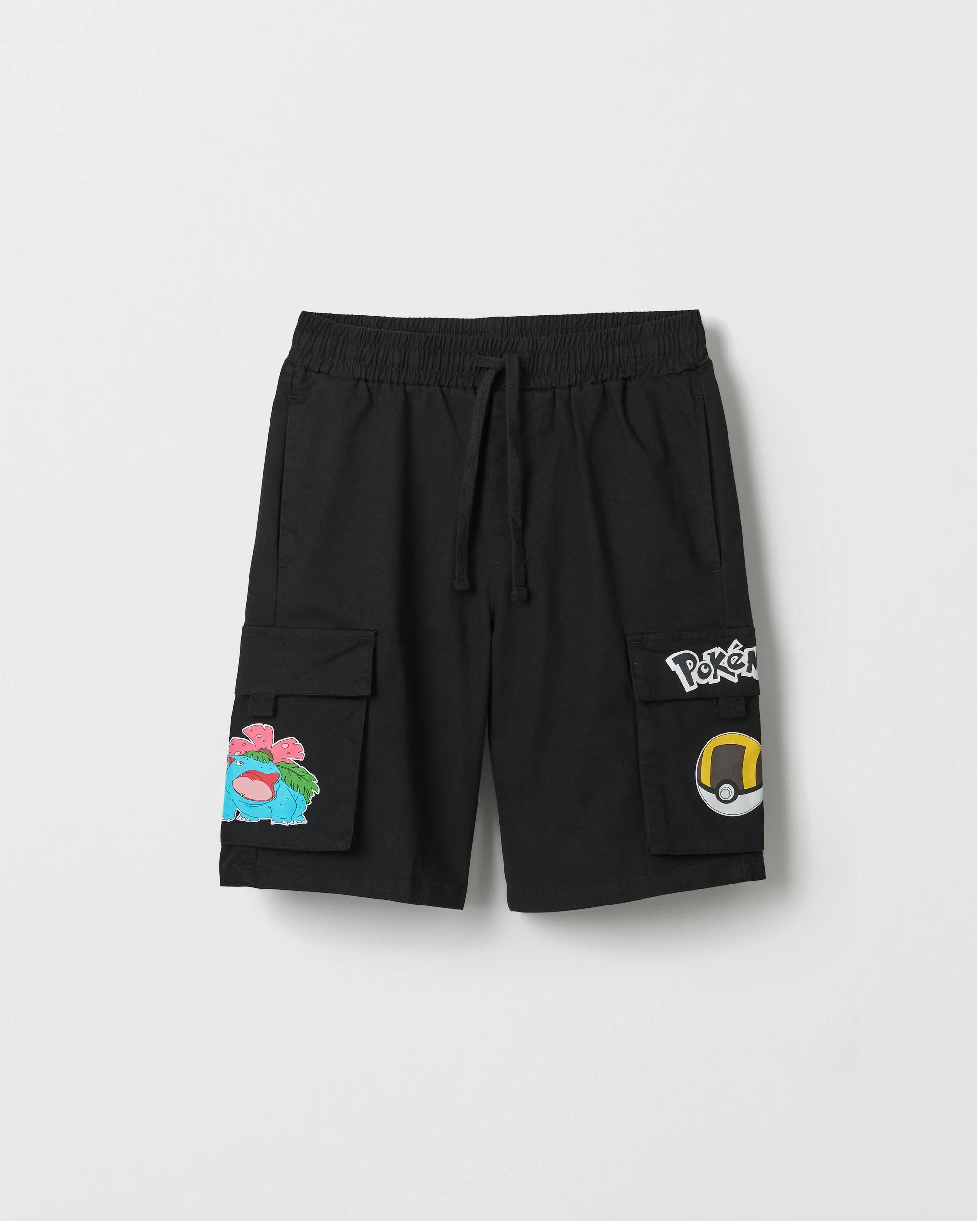 5 Pokemon Cargo Shorts BLACK, 5 of 8