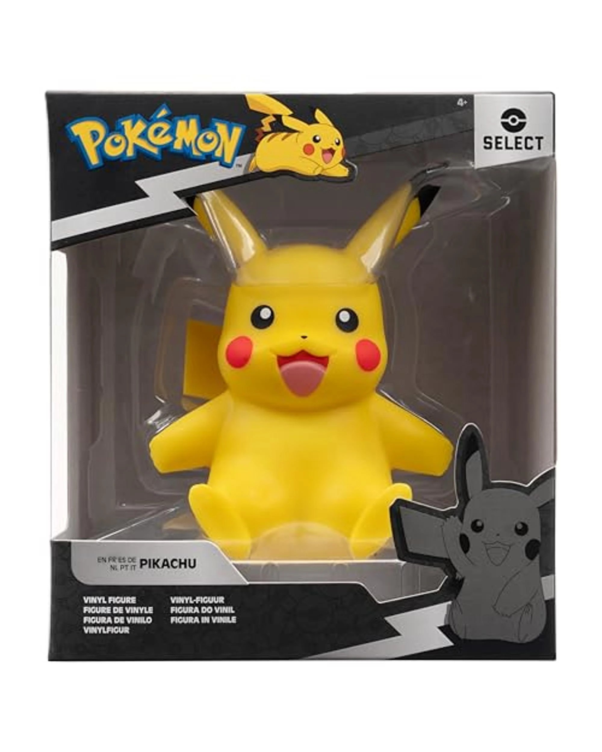 1 Pokemon Select Series 1 Pikachu Vinyl Figure, 1 of 4