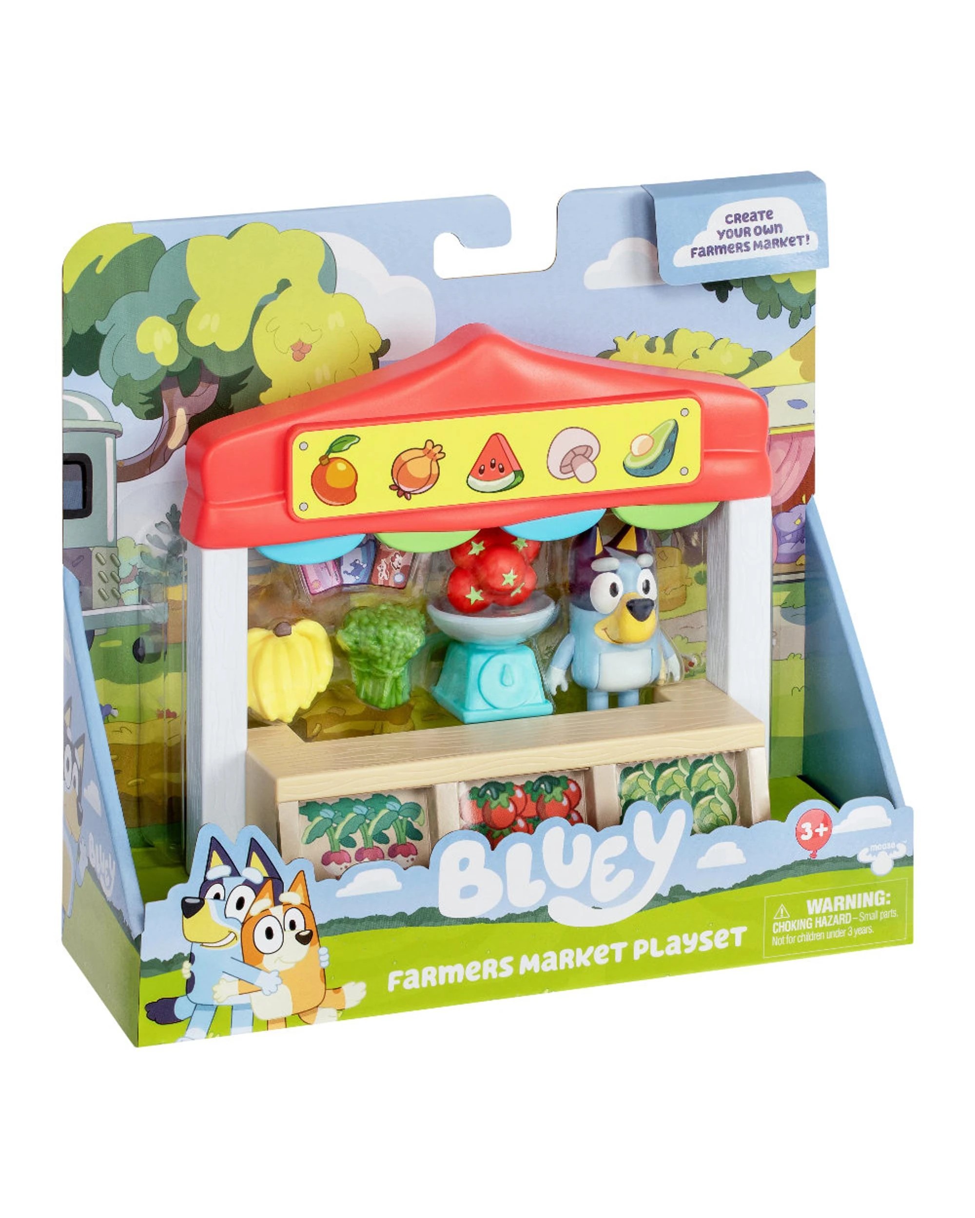 9 Bluey Mini Figure Playset Series 10 Farmers Market, 9 of 10