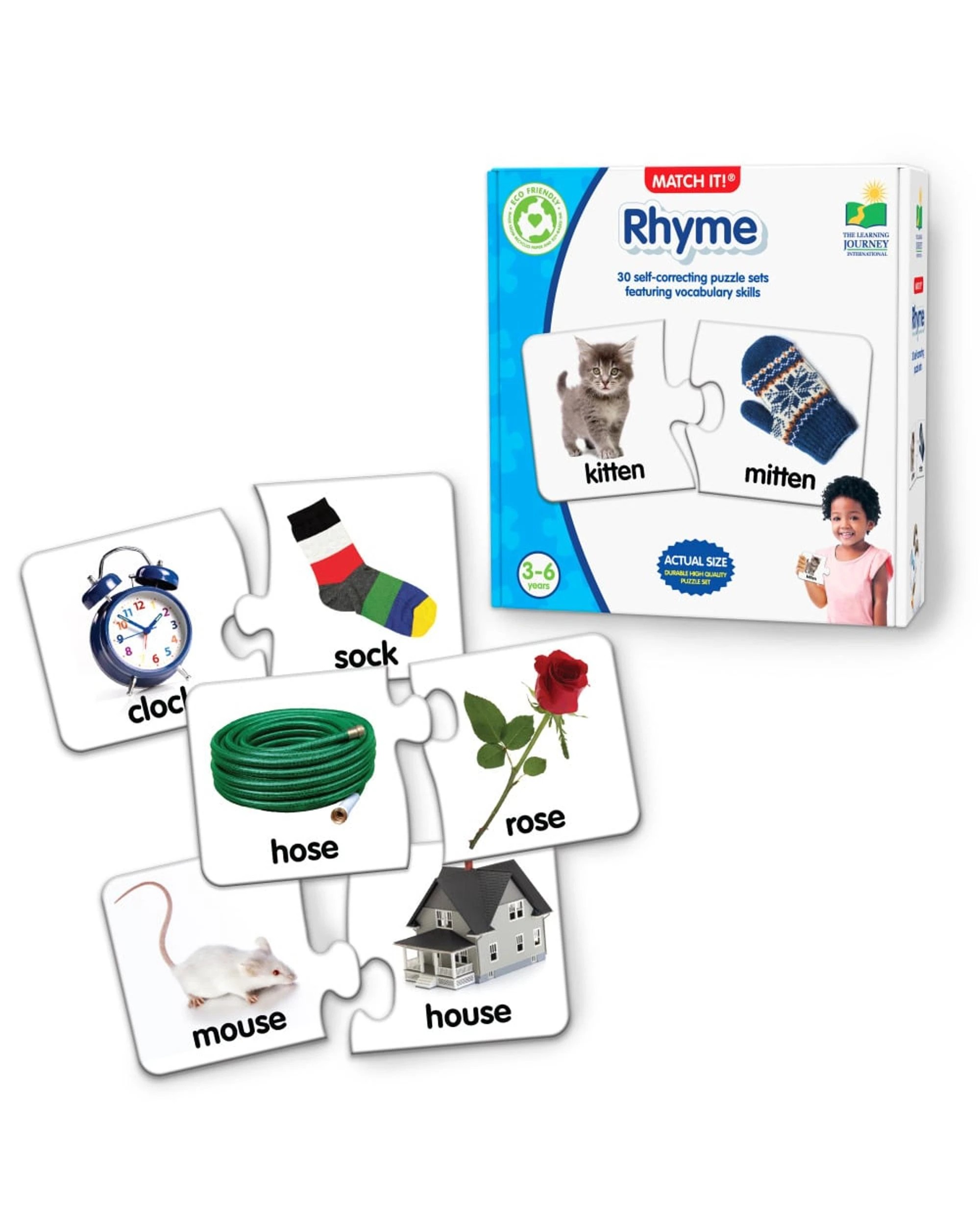 2 Learning Journey Match It Rhyme Puzzle, 2 of 6