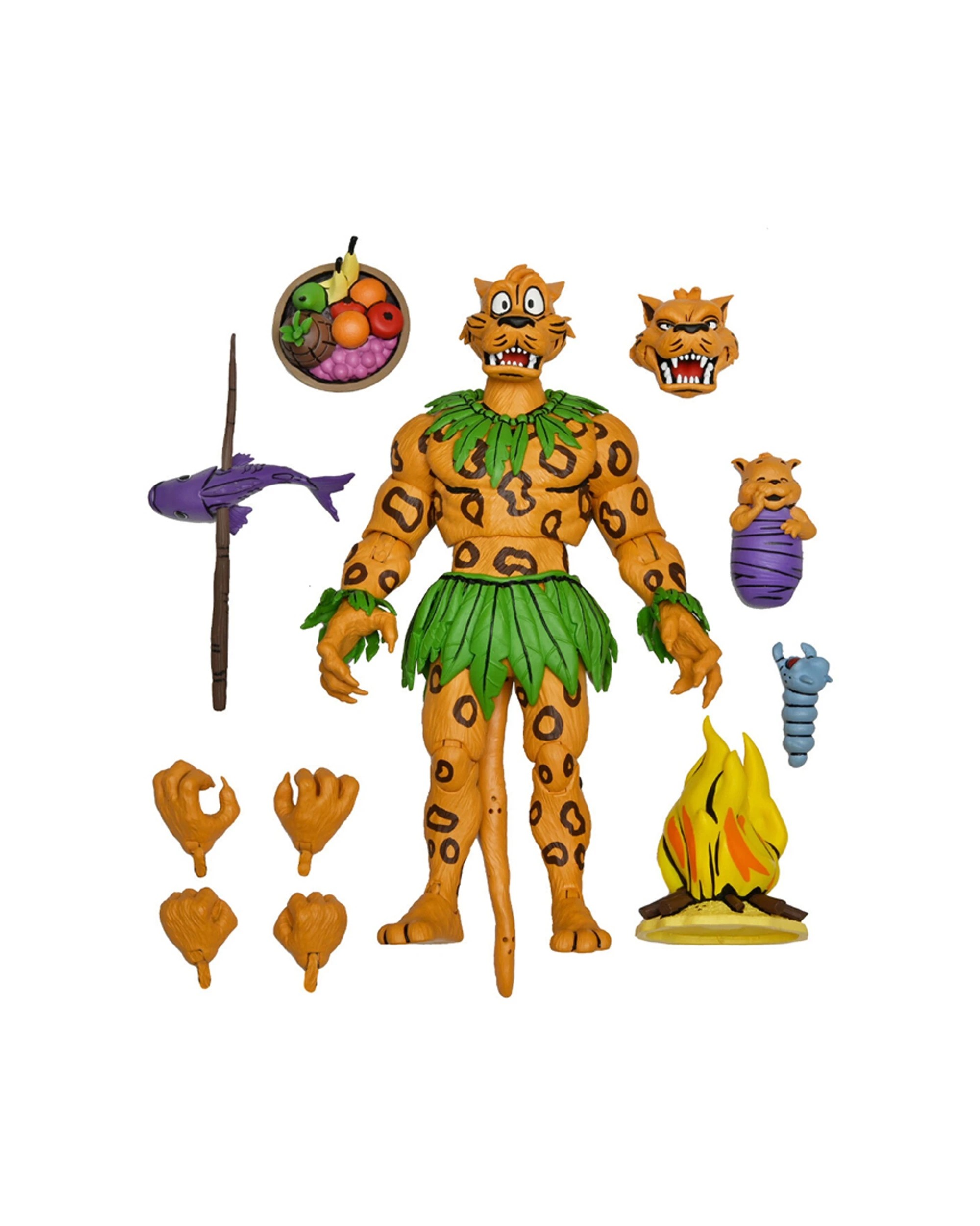 1 NECA TMNT Jagwar Action Figure Playset Toy 7in - Multi, 1 of 3
