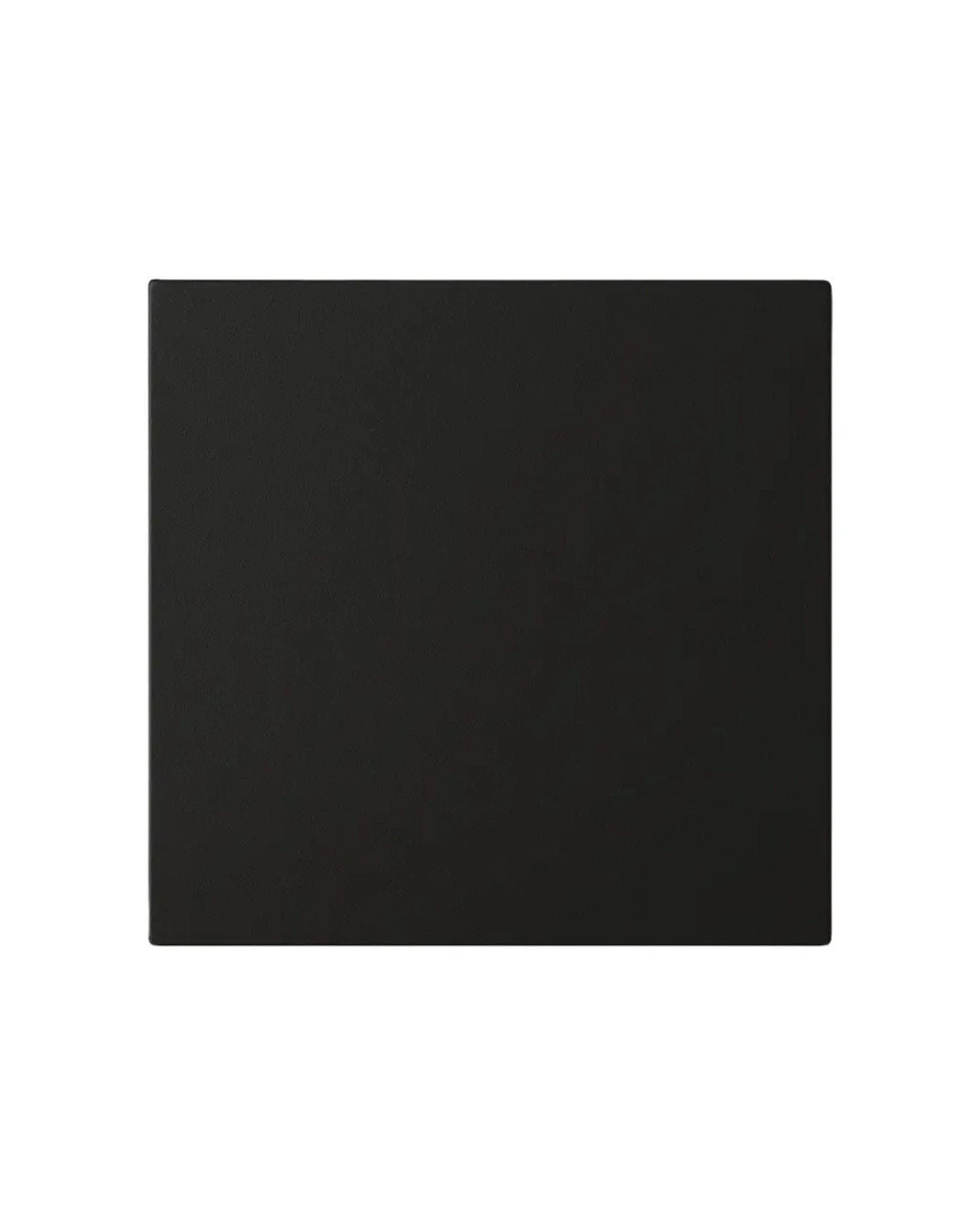 1 Iconic Cake Art Square Cake Serving Board 12 Inches Matte Finish - Black, 1 of 1