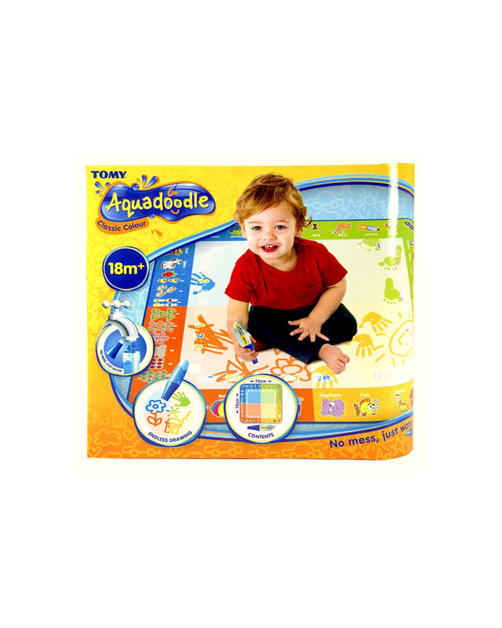 5 Tomy Aquadoodle Water Colour Drawing Playmat Educational Toy For Kids 18 Months Plus - Multi, 5 of 5