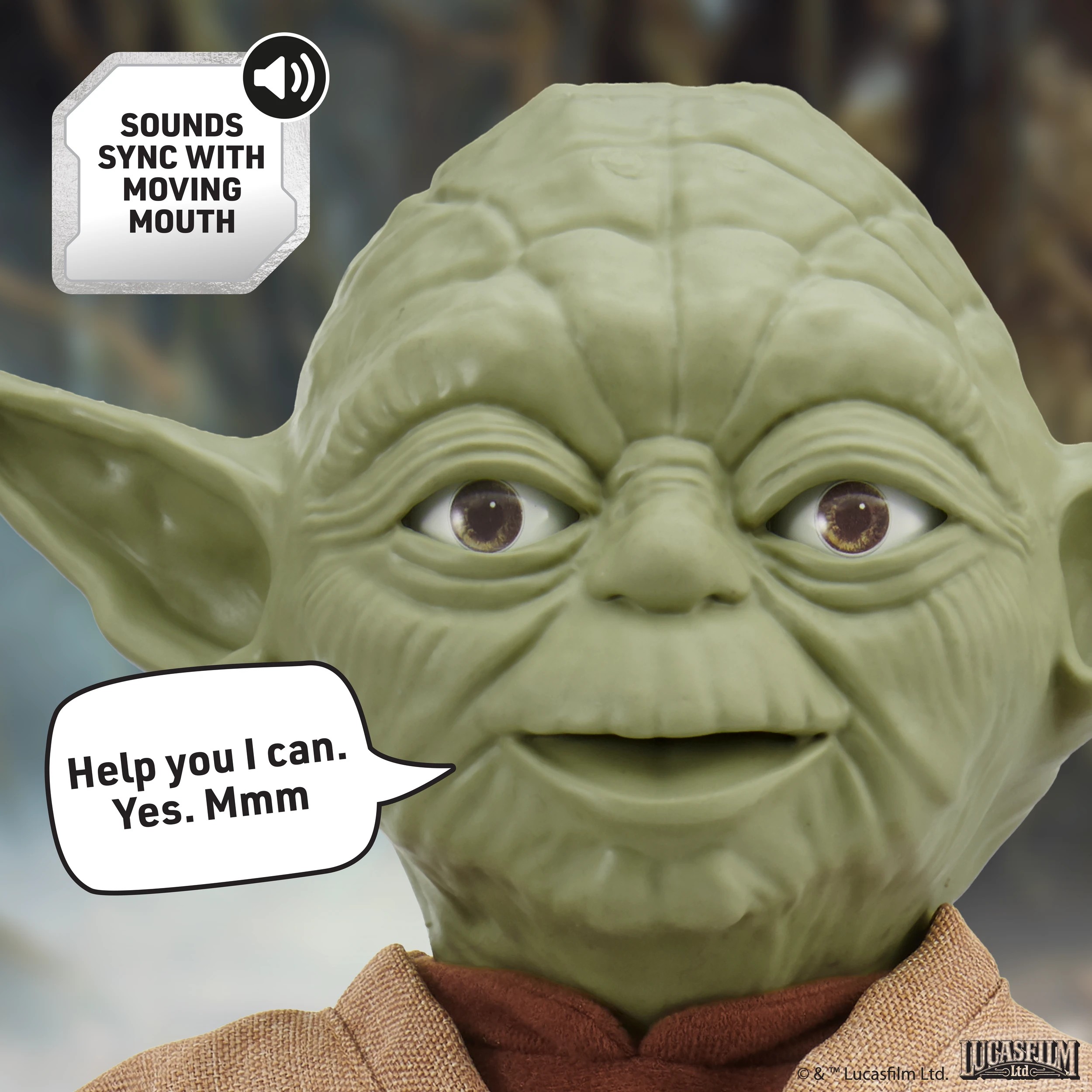 4 Disney Star Wars Yoda Puppetronic by RealFX - Multi, 4 of 10