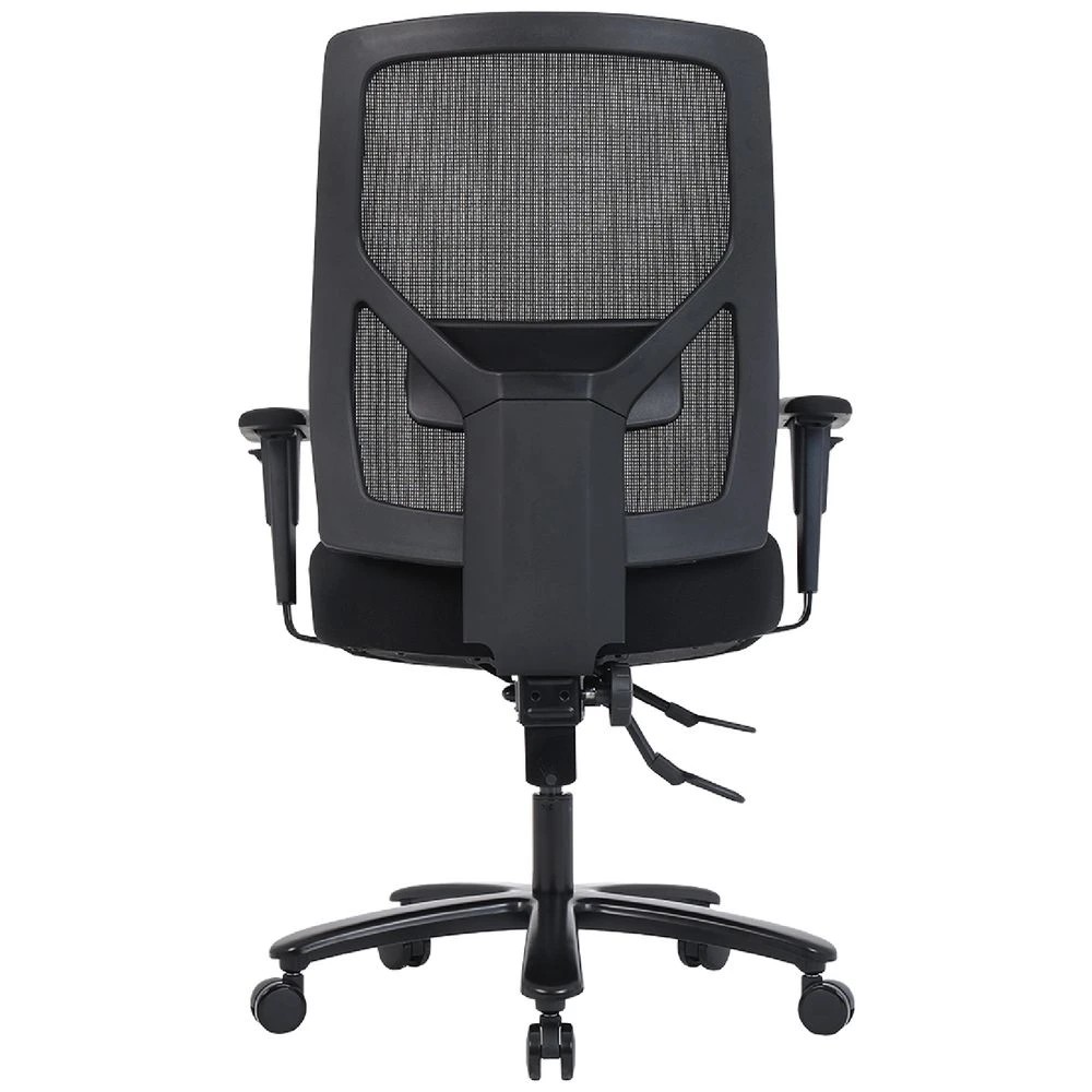 4 Stilford Pro Heavy Duty Chair Black Ergonomic Chairs and Desk Chairs, 4 of 10