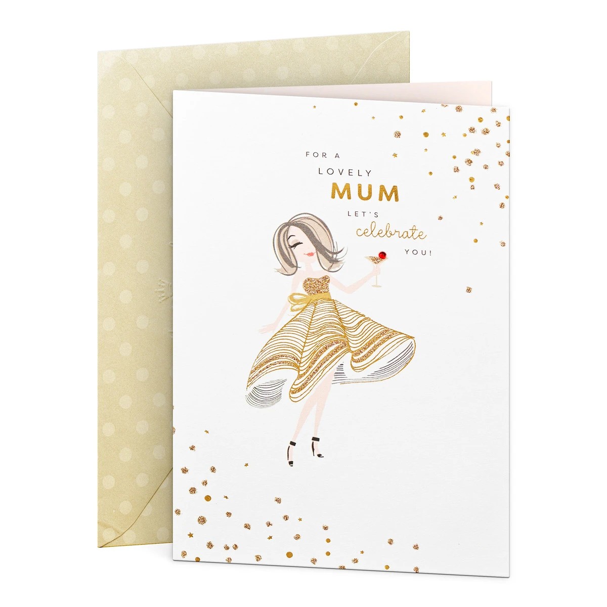 1 Hallmark Birthday Card For Mum - Lovely Mum, 1 of 3