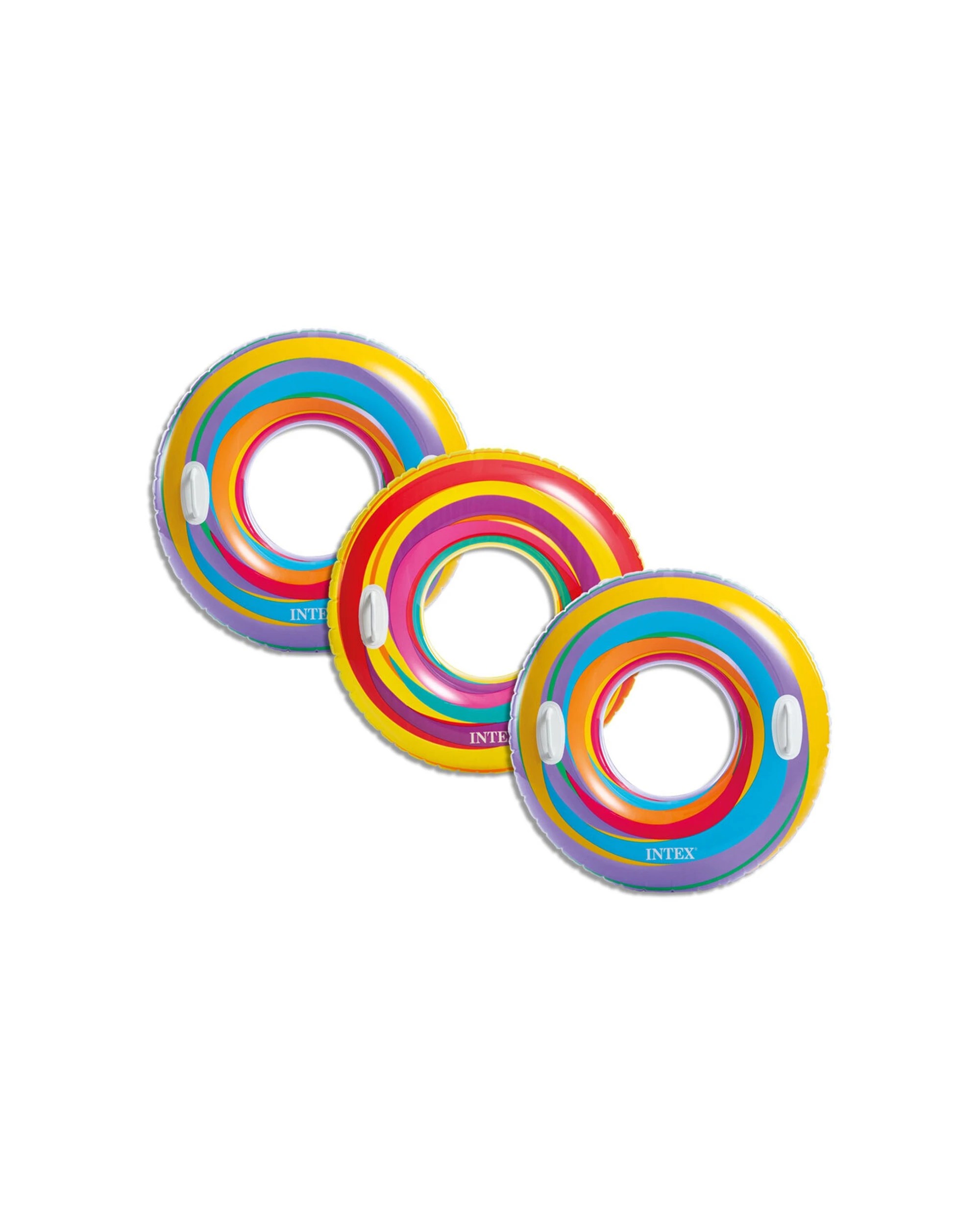 1 Intex 3x Swirly Whirly Inflatable Tubes - Assorted, 1 of 6