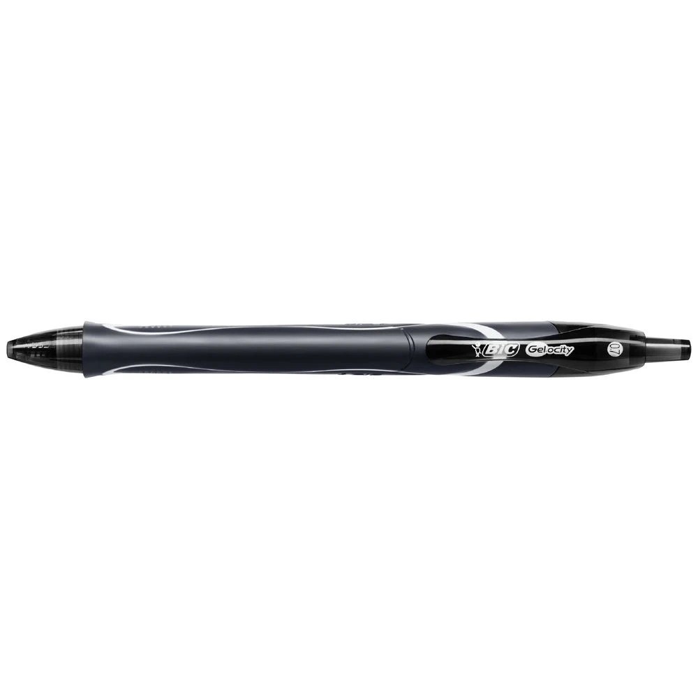 2 BIC Gelocity Quick Dry Retractable Gel Pen 0.7mm Black, 2 of 8