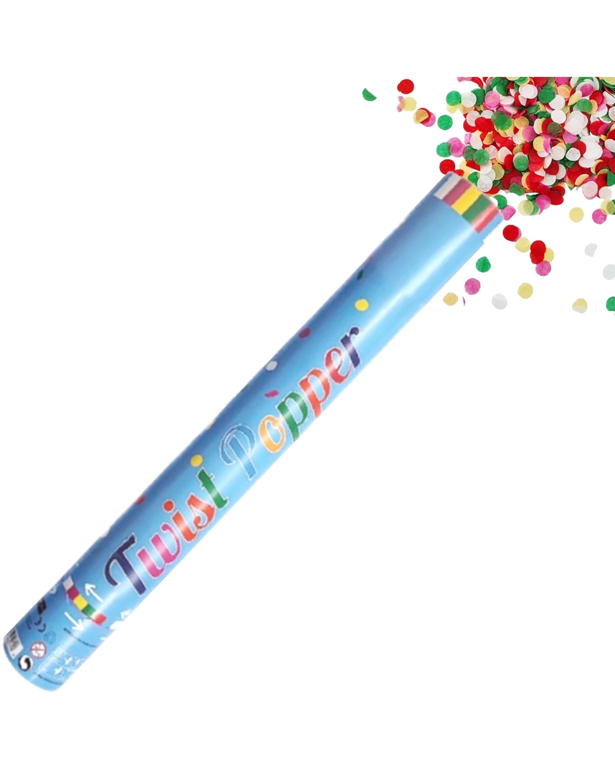 1 Partyrama Confetti Twist Party Popper 40cm, 1 of 1