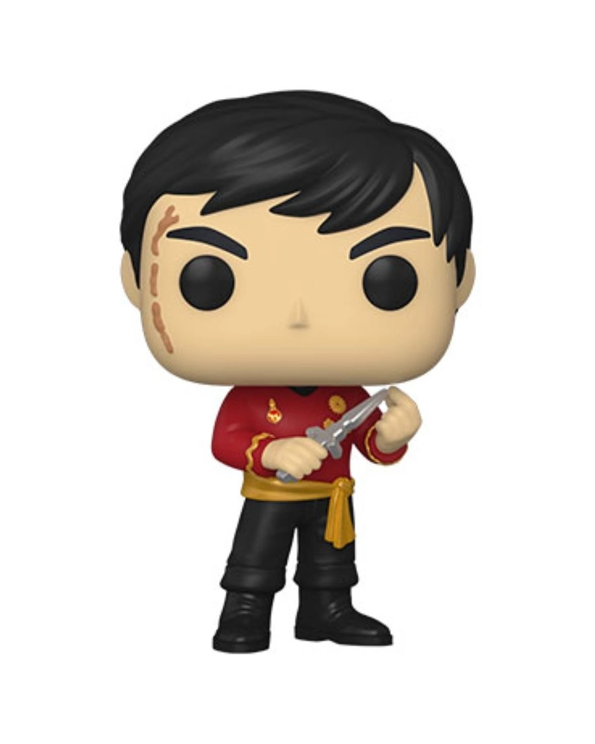 2 Pop Vinyl Figurine Star Trek The Original Series Mirror Sulu 10cm Vinyl - Red, 2 of 3