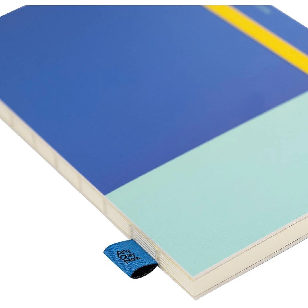 4 Any Day Now Bound Brights A5 Ruled Notebook Sky Blue, 4 of 4