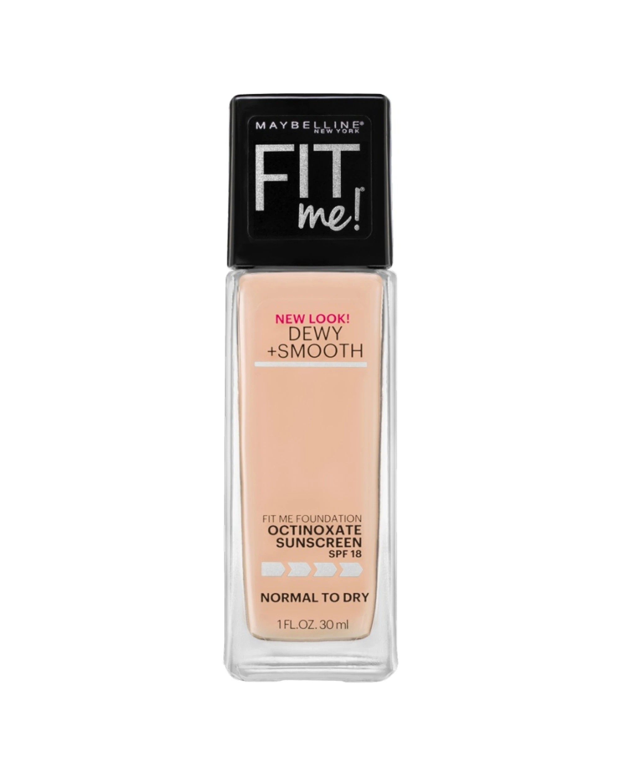 1 Maybelline Fit Me Dewy & Smooth Luminous Liquid Foundation - 120 Classic Ivory, 1 of 1