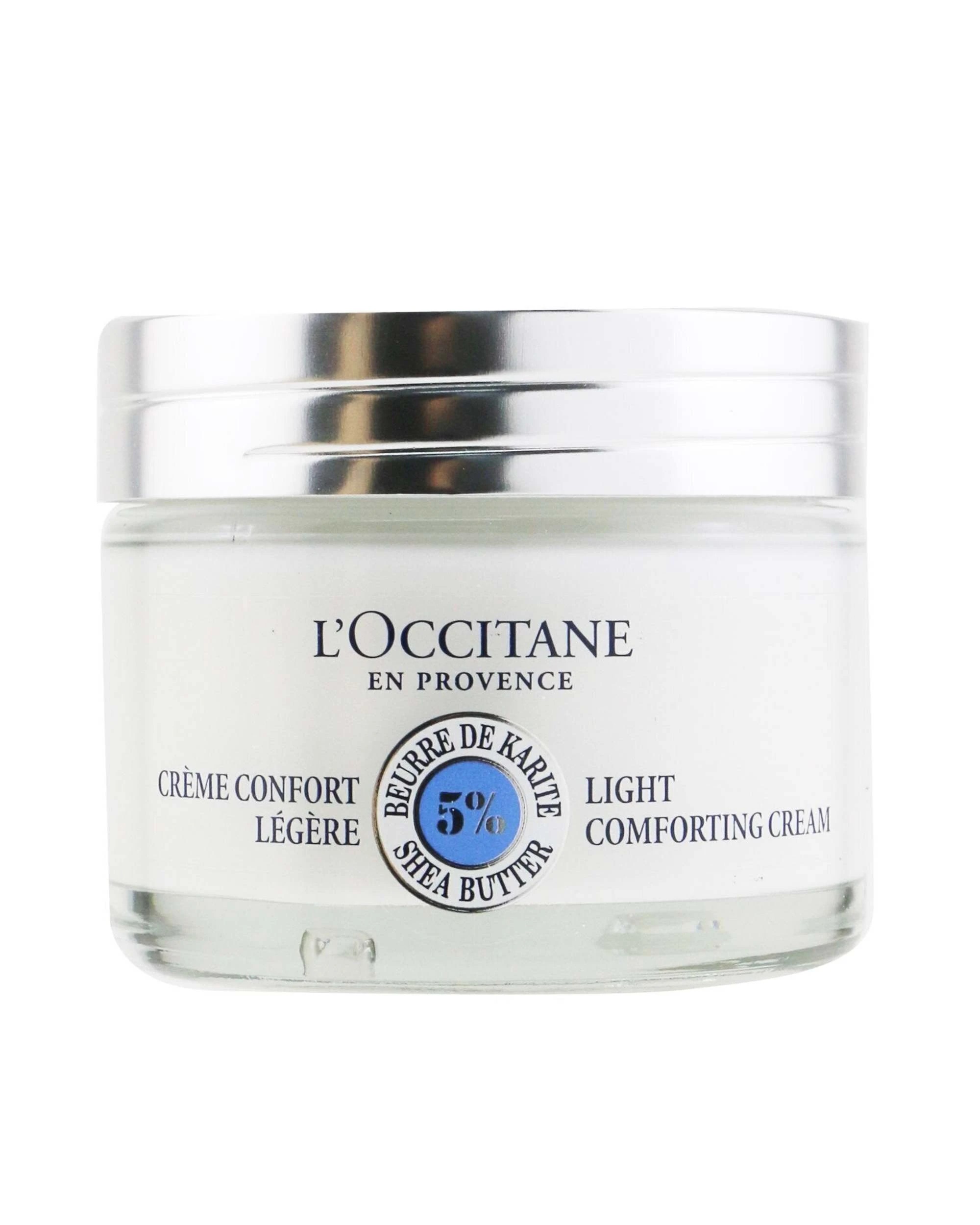 1 L'Occitane Shea Butter 5% Light Comforting Cream  50ml/1.7oz, 1 of 3