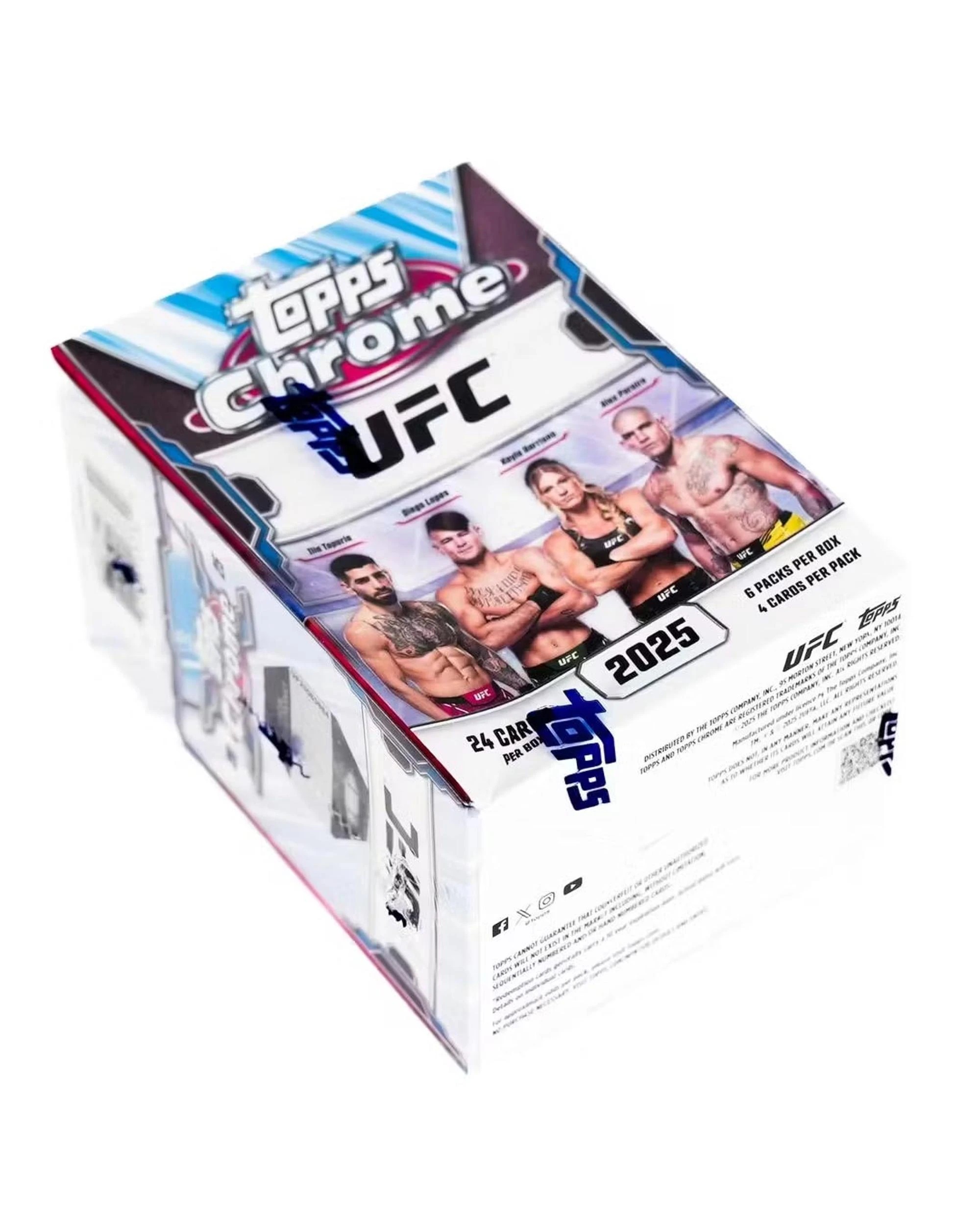 1 Topps 2025 Chrome UFC 6-Pack Value Blaster Box, 1 of 10