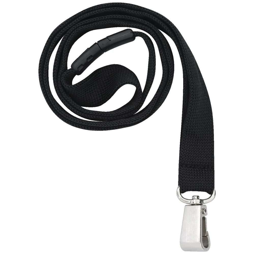 2 J.Burrows Premium Lanyard Tub Black 15 Pack, 2 of 3