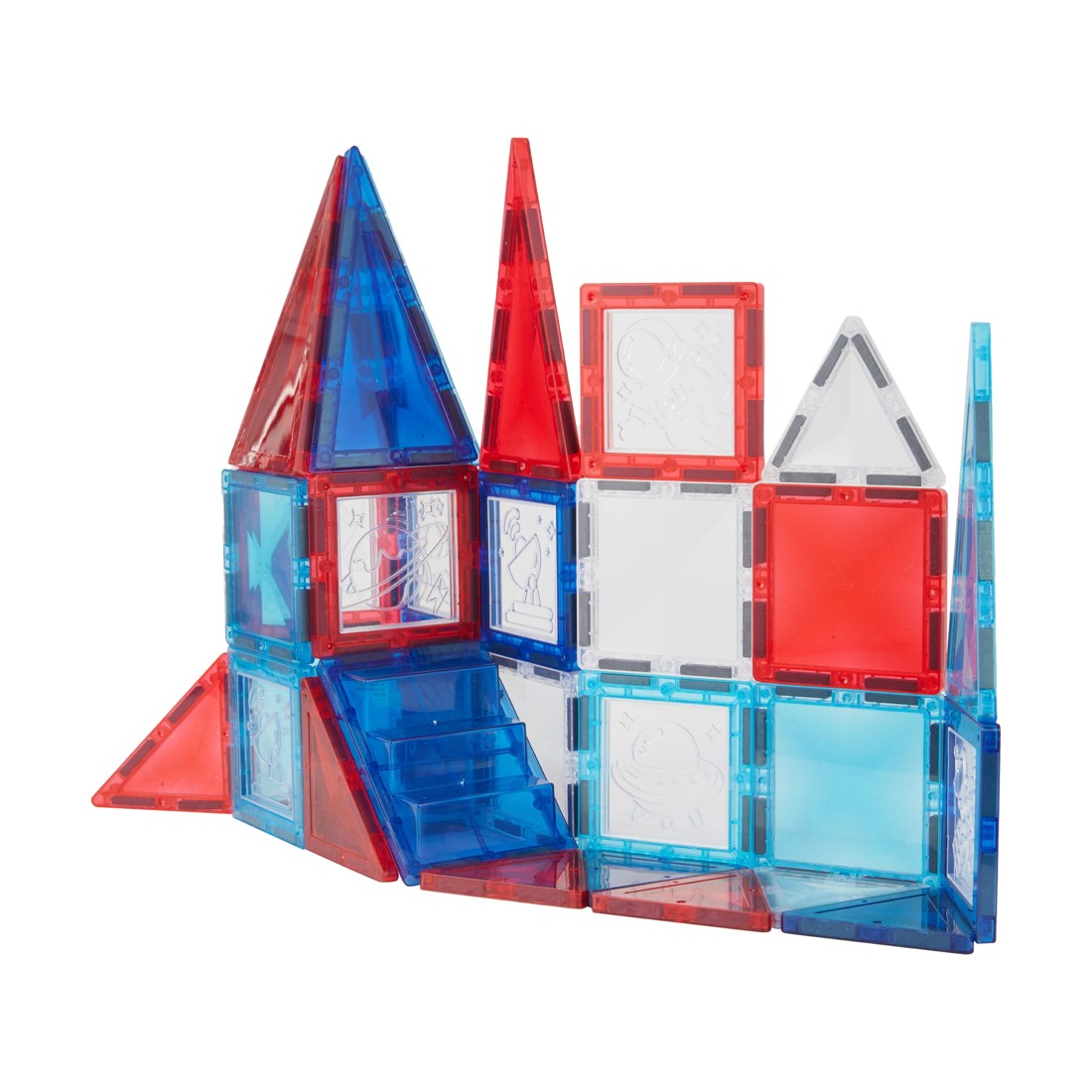 2 47 Piece Magnetics Paint Your Own Space Playset, 2 of 10