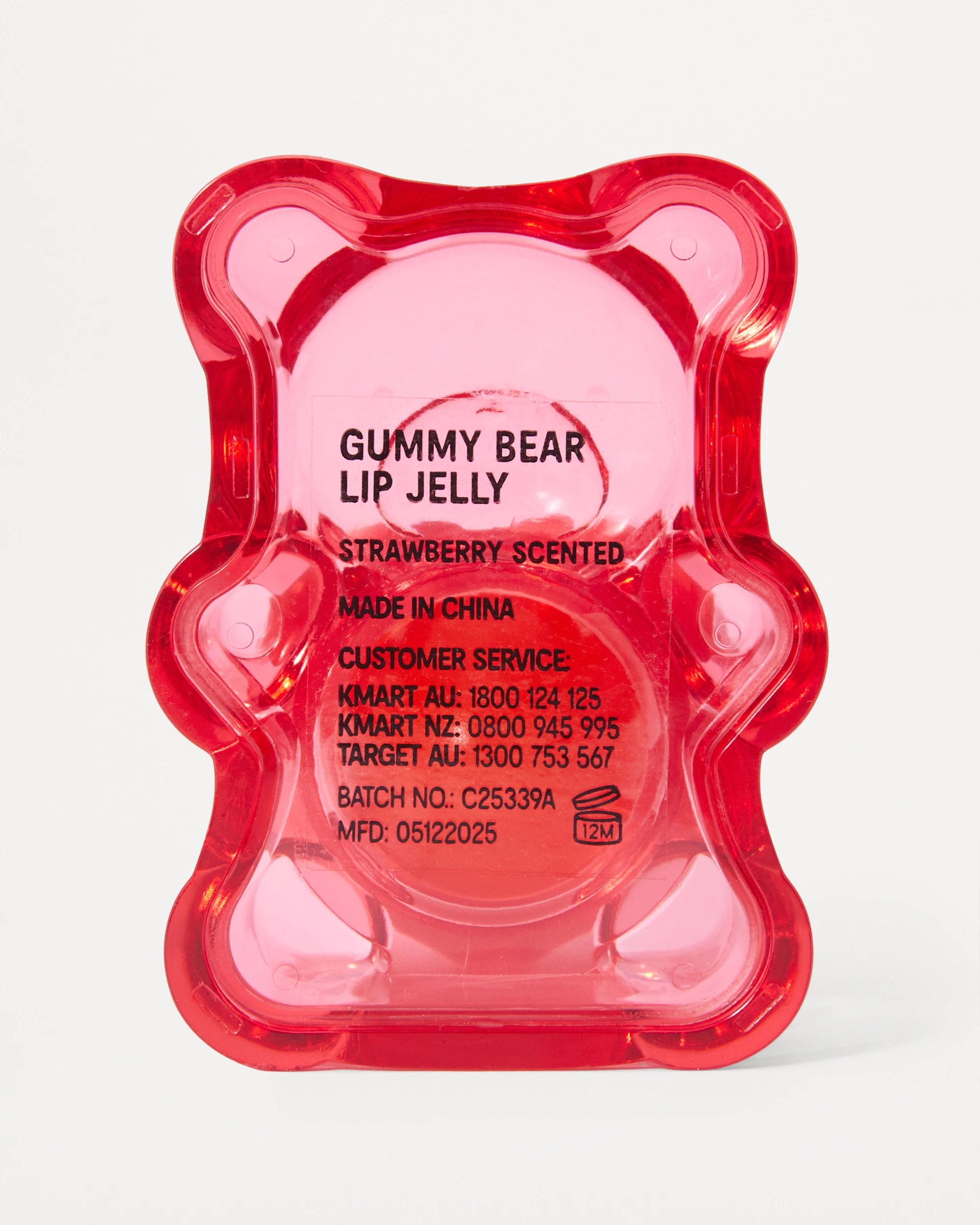 4 OXX Junior Gummy Bear Lip Jelly - Strawberry Scented, 4 of 6