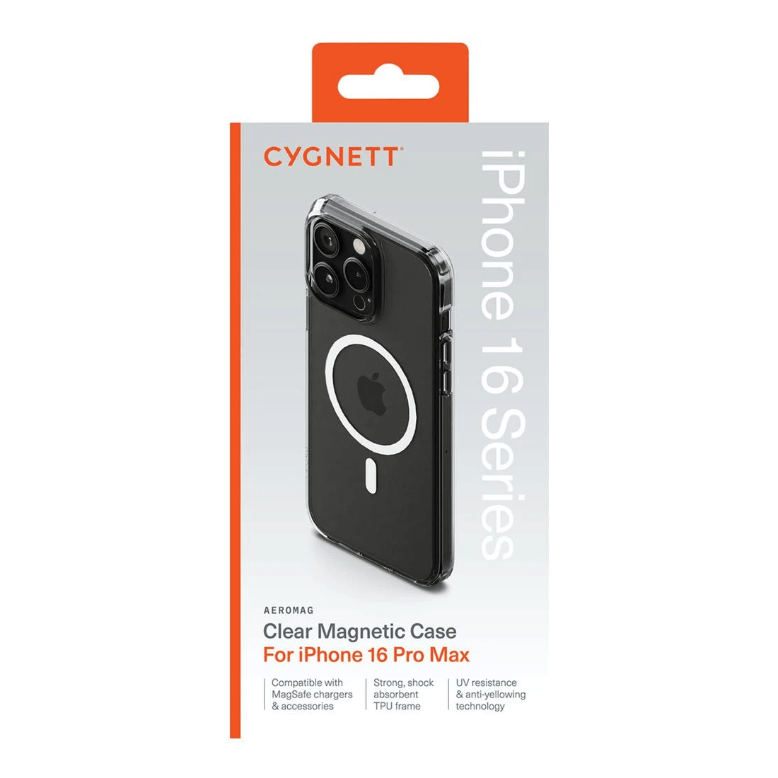 6 Cygnett AeroMag Case iPhone 16 Pro Max Clear, 6 of 6