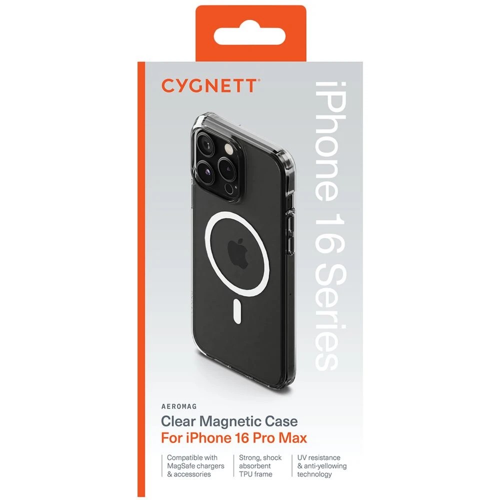 6 Cygnett AeroMag Case iPhone 16 Pro Max Clear, 6 of 6