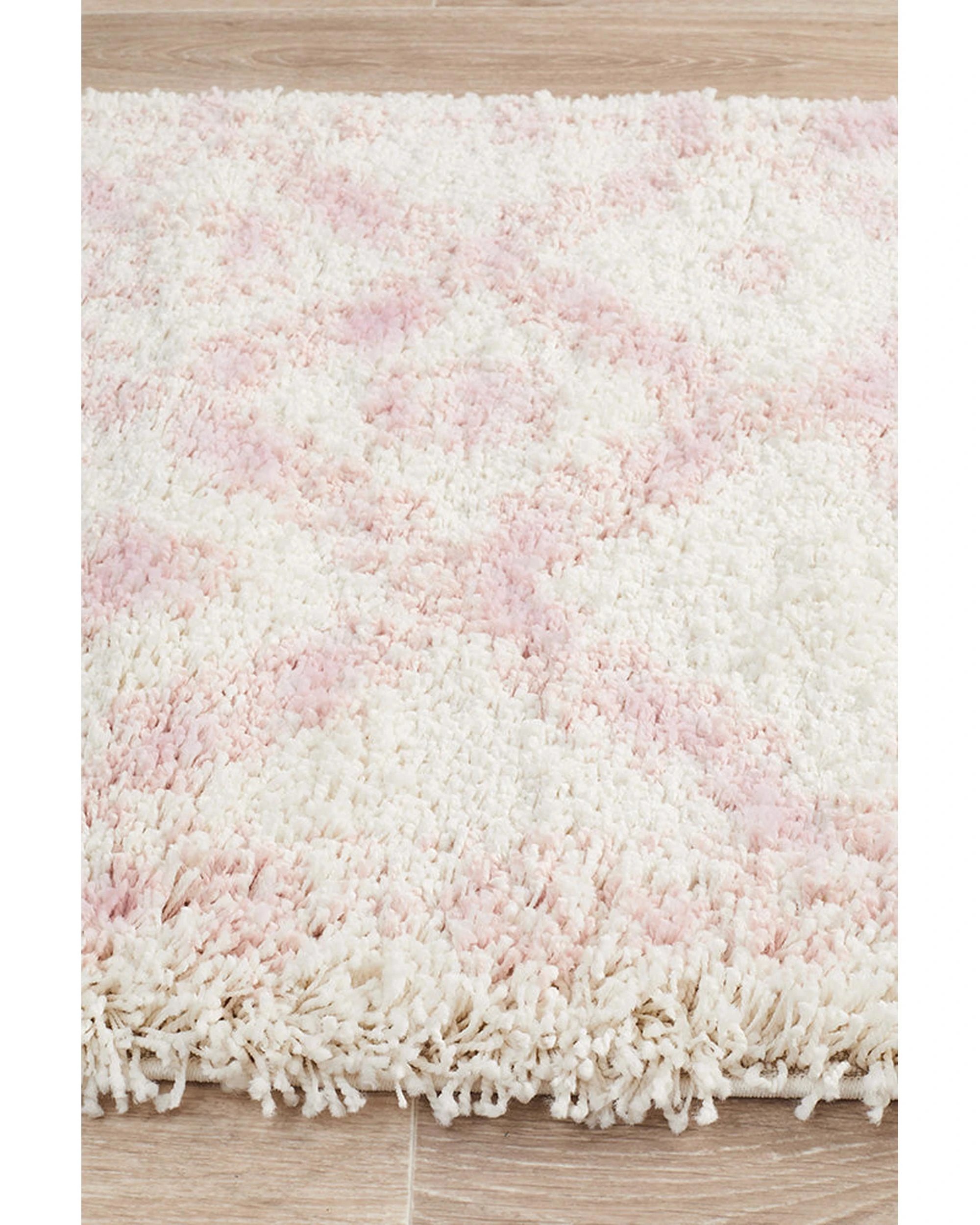 5 Rug Culture Saffron 33 Pink Runner Rug, 80 x 300 cm, 4 cm Pile, Polypropylene - Assorted, 5 of 7