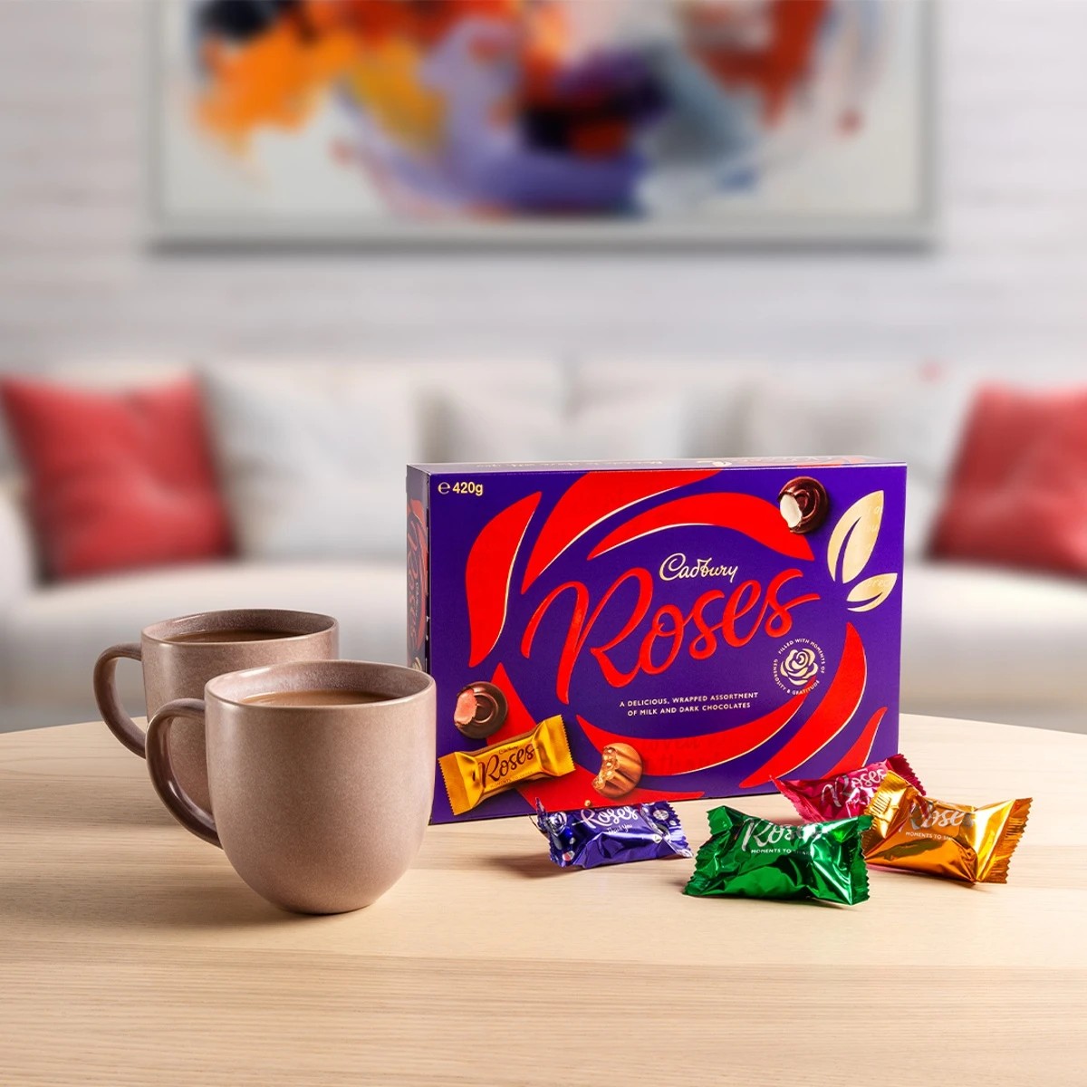 4 Cadbury Roses 420g, 4 of 5
