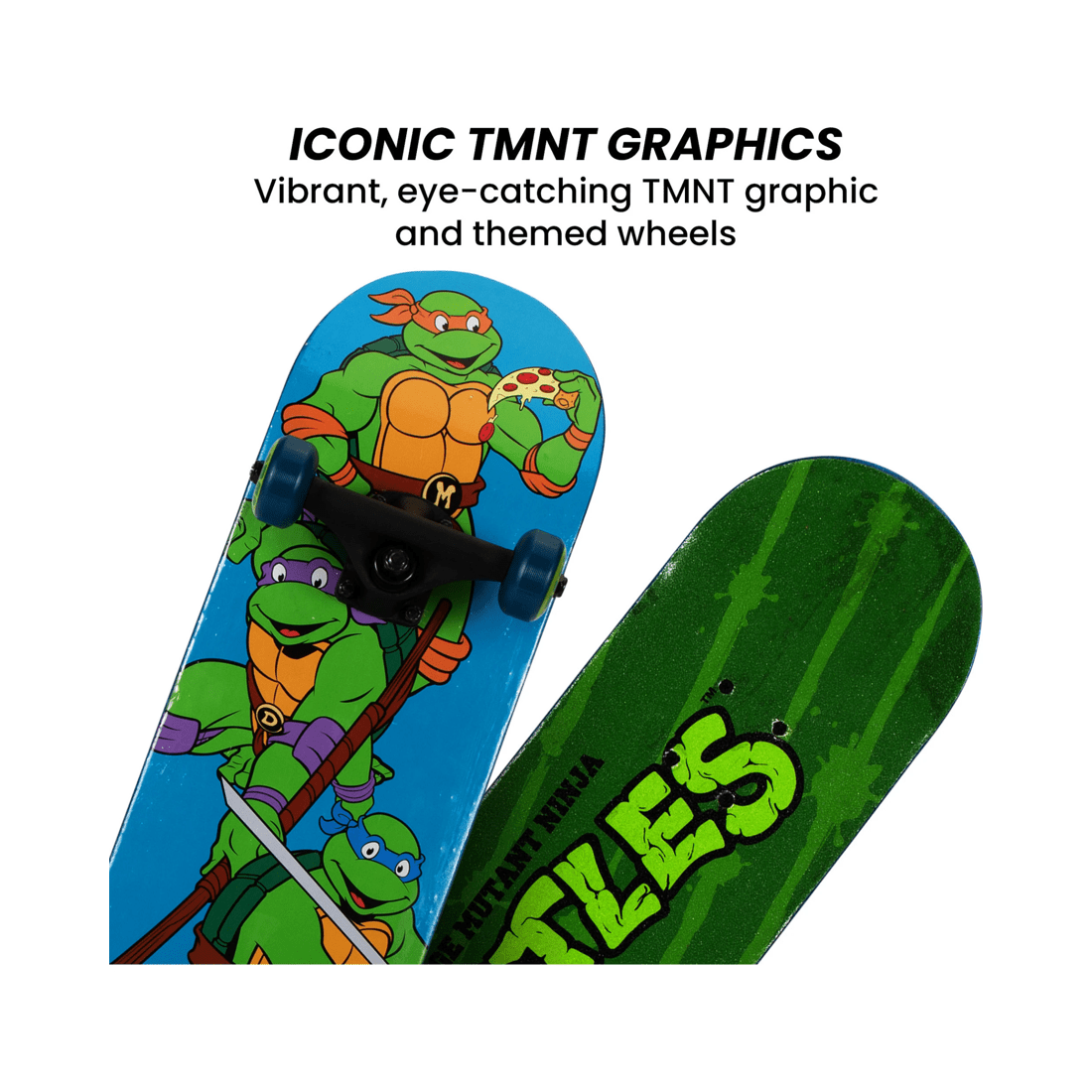 7 Teenage Mutant Ninja Turtles 28-inch Turtle Time Popsicle Skateboard, 7 of 10