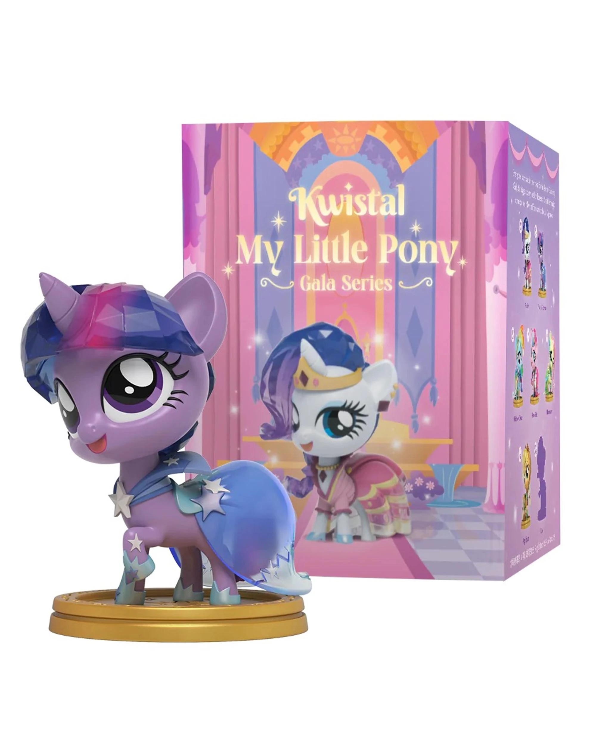 1 Mighty Jaxx Kwistal Fwenz x My little Pony Gala Series Blind Box, 1 of 3