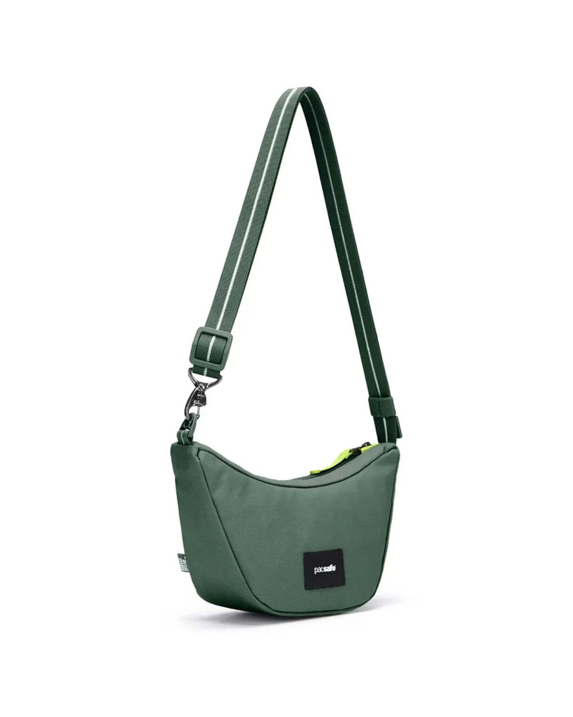 4 Pacsafe Go Anti-Theft Lunar Crossbody Bag RFID Safe TurnNLock Cut Resistant Spruce - Green, 4 of 8