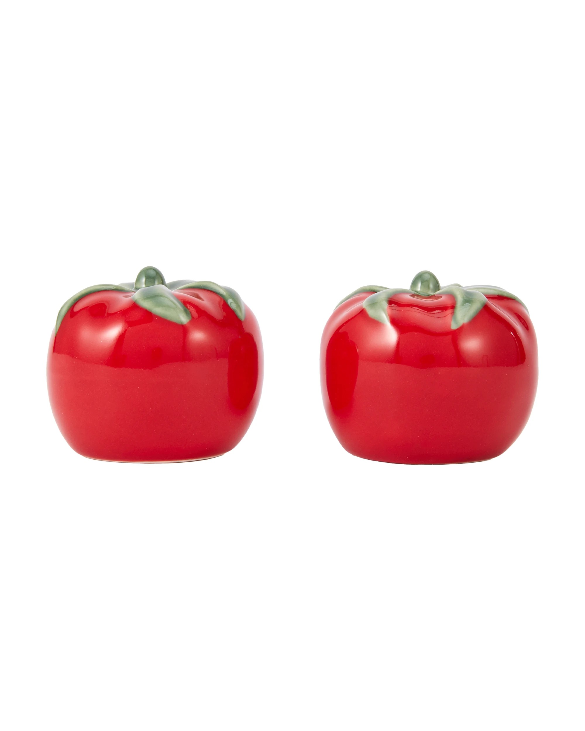 1 2 Pack Red Tomato Salt and Pepper Shakers, 1 of 6