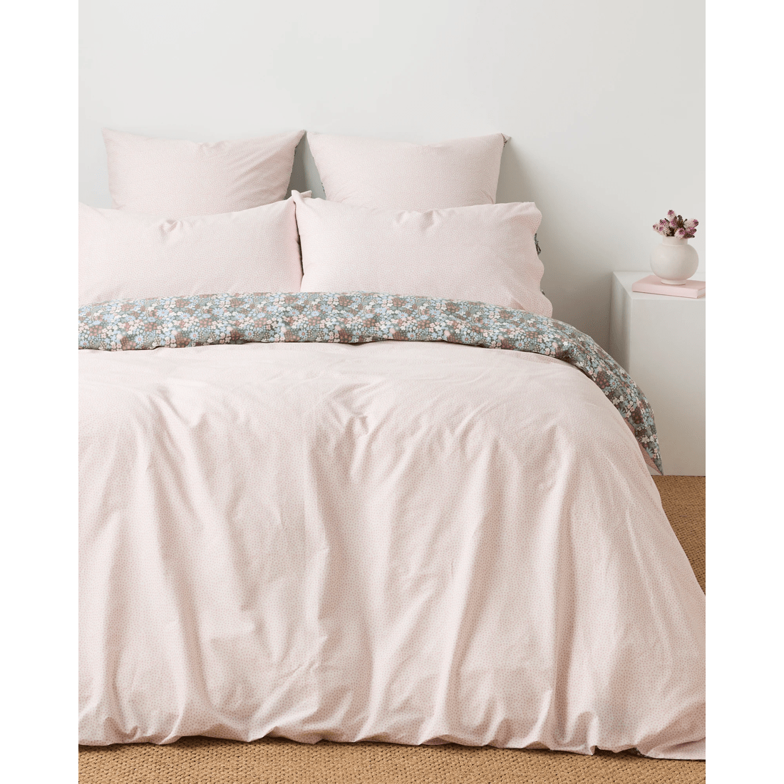 2 Target Meadow Ditsy Floral Australian Cotton Quilt Cover Set
 - Single Bed
 - Natural, 2 of 6