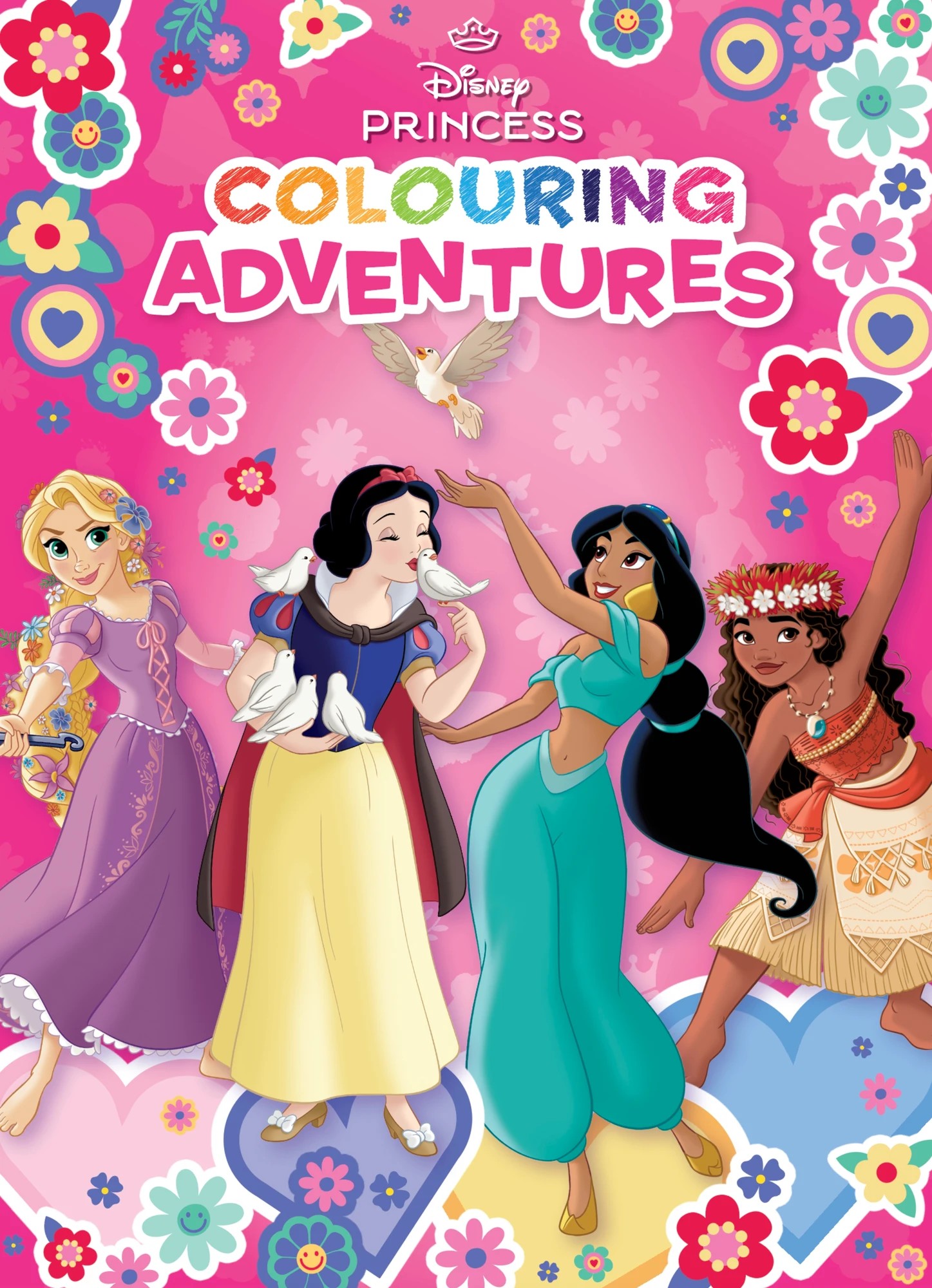 1 Disney Princess Colouring Adventures - Book