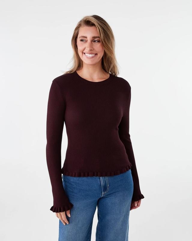 Long Sleeve Frill