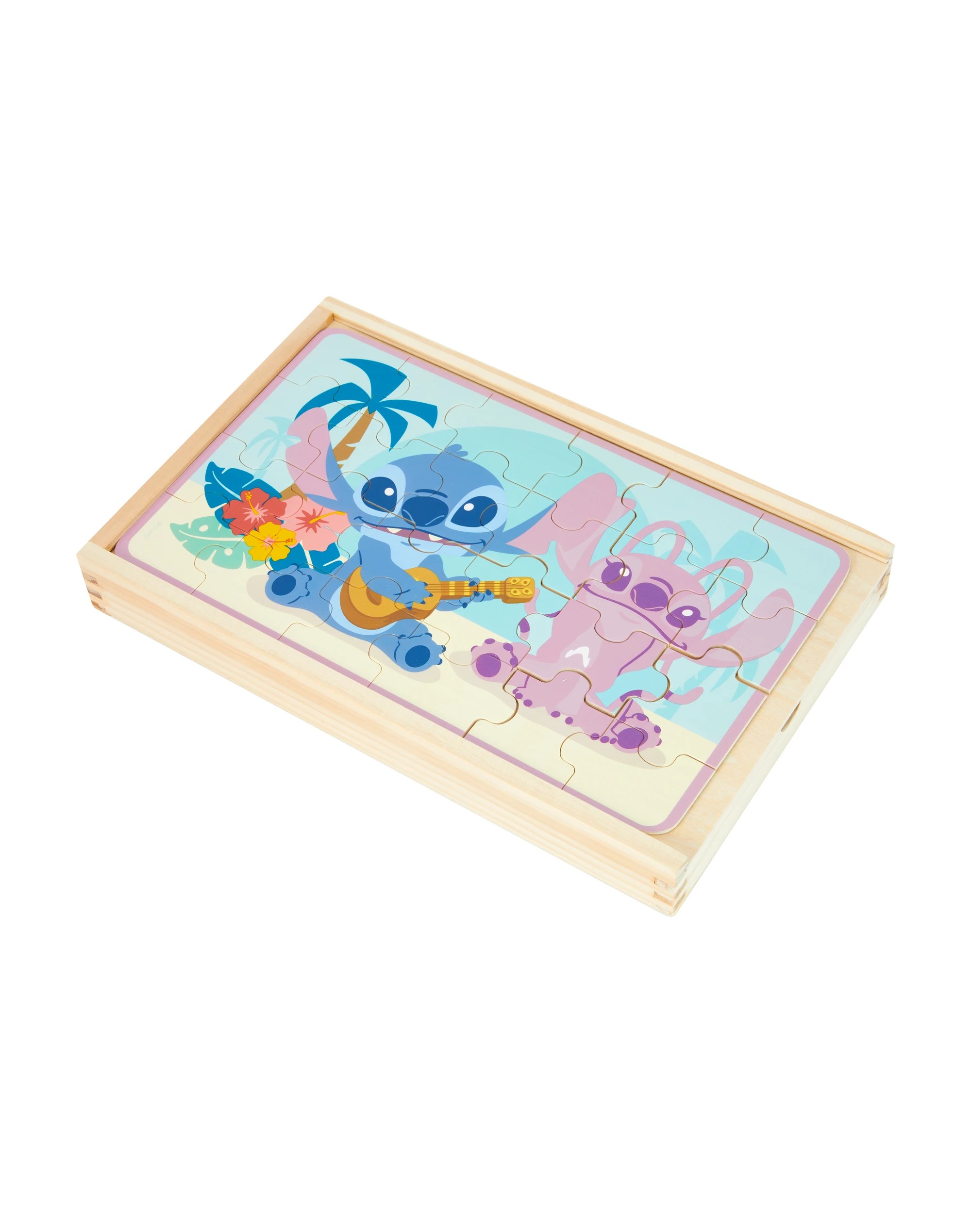 3 Disney Wooden Toys Stitch Puzzle, 3 of 6