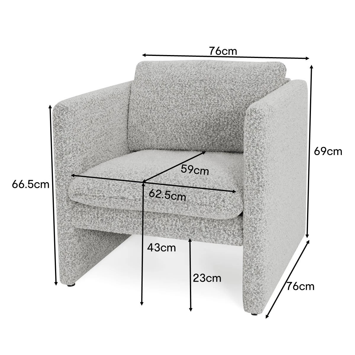 10 Henley Boucle Lounge, 10 of 10