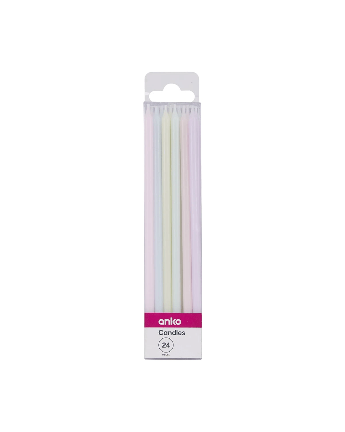 7 24 Pack Candles - Pastel, 7 of 7